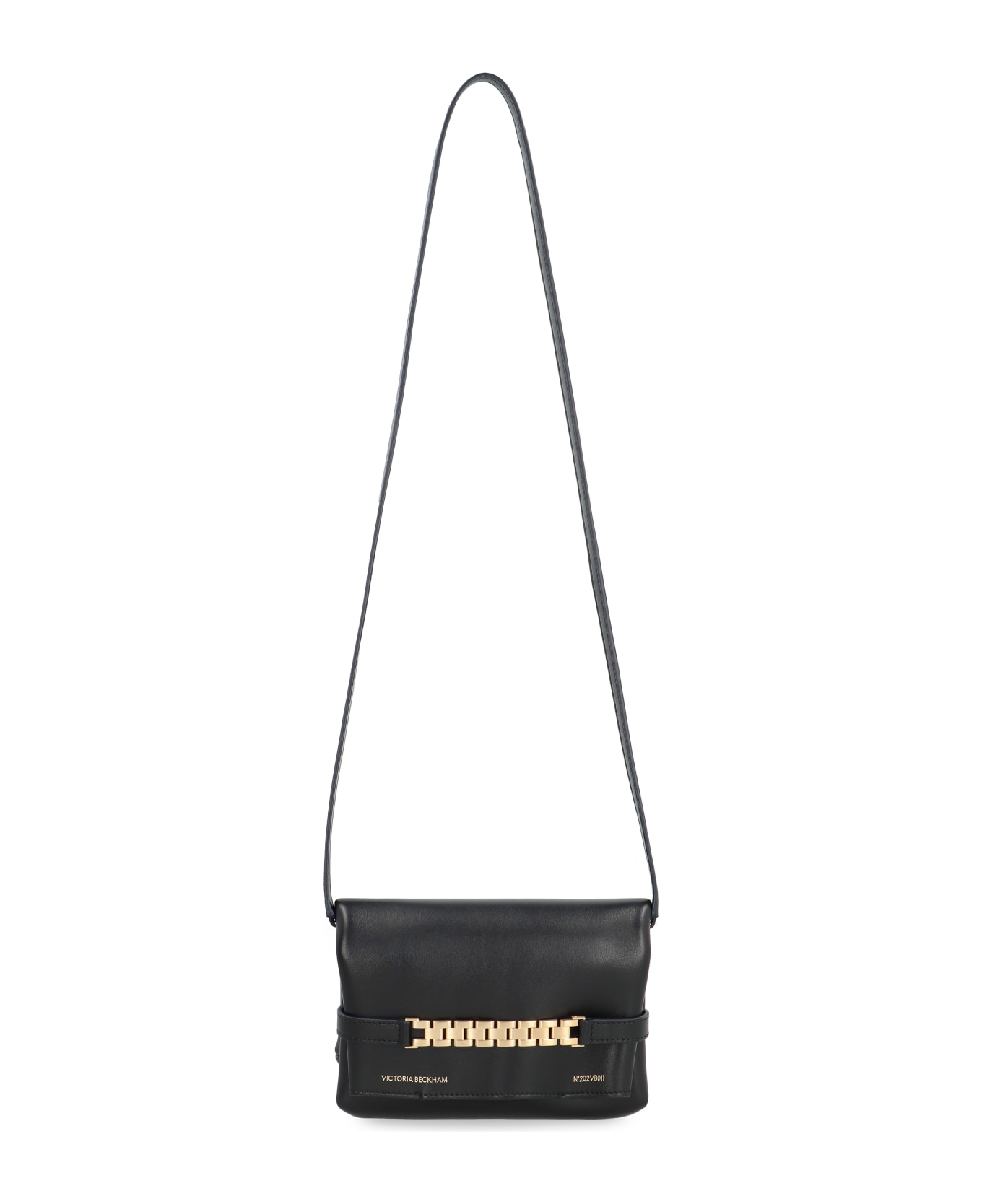 Victoria Beckham Leather Mini Pouch - BLACK クラッチバッグ
