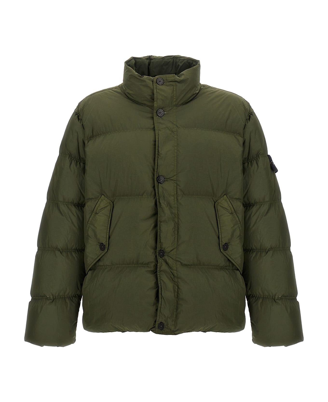 STONE  / GARMENT DYED CRINKLE REPS NY DOWN/L/ポリエステル/YLW/751540123 5653346de59dfd299b8abc0f41841c