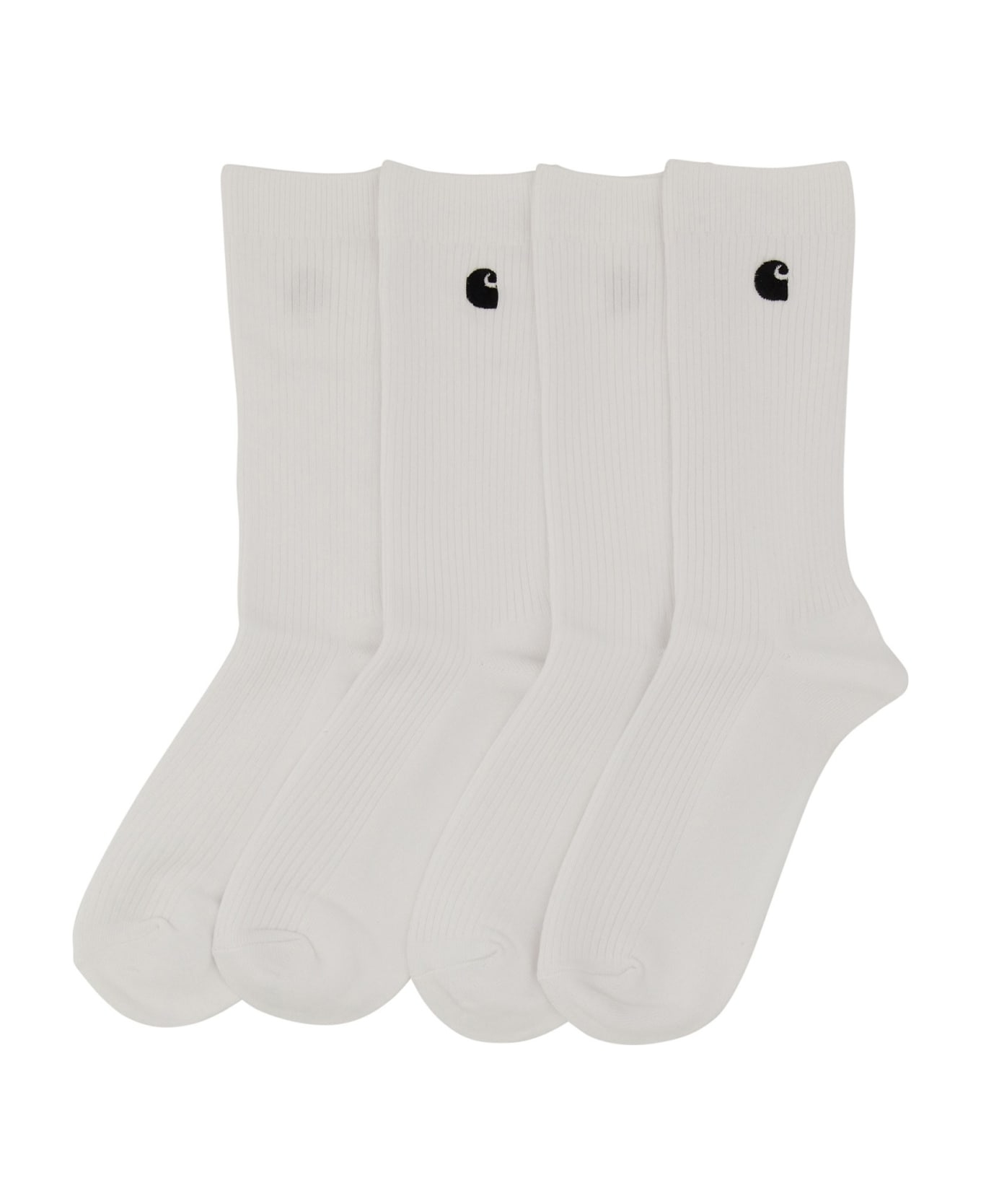Carhartt Socks With Logo - Bianco 靴下