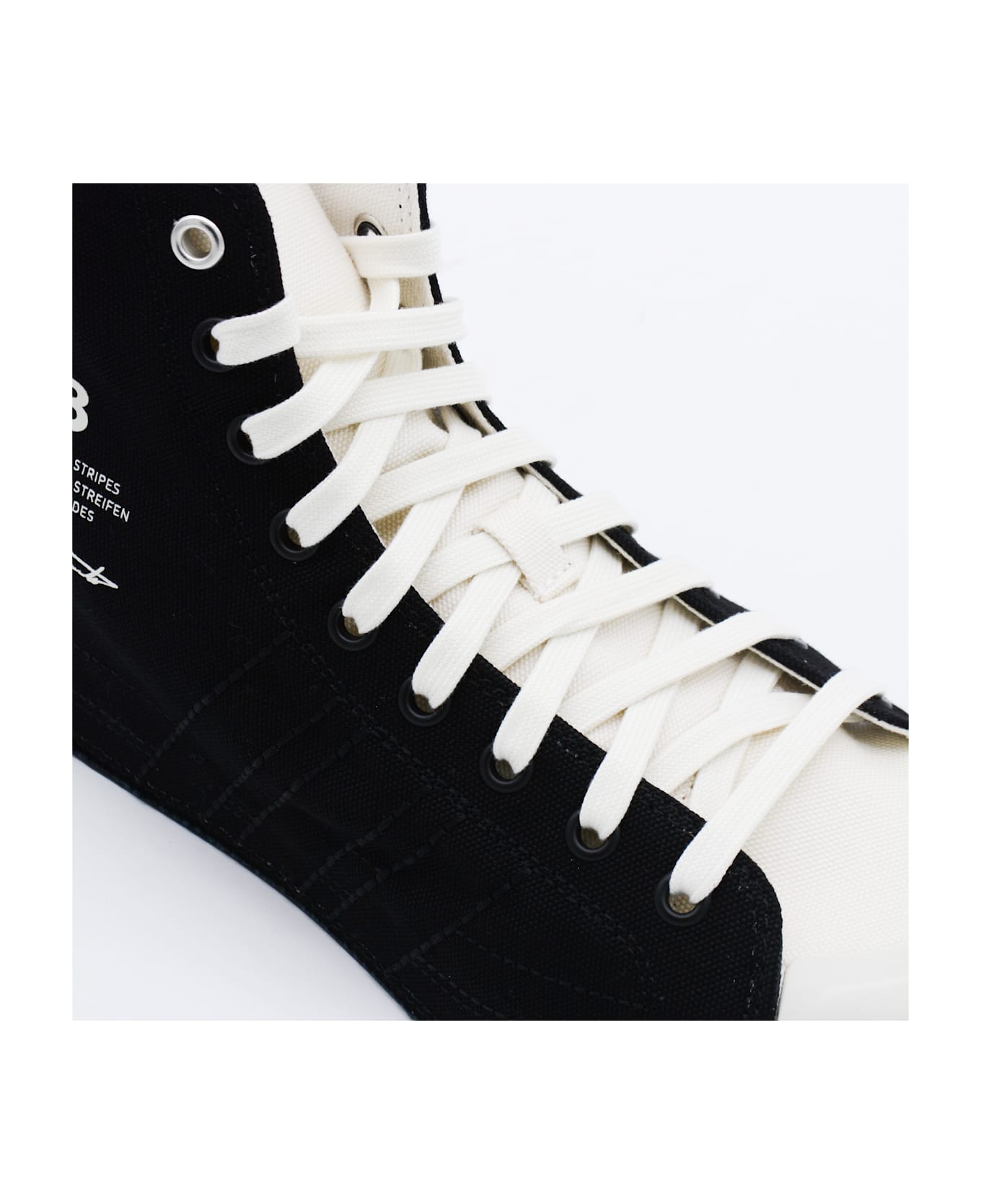 Y-3 Black Nizza Sneakers - ORBIT GREY/ORBIT GREY/BLACK スニーカー