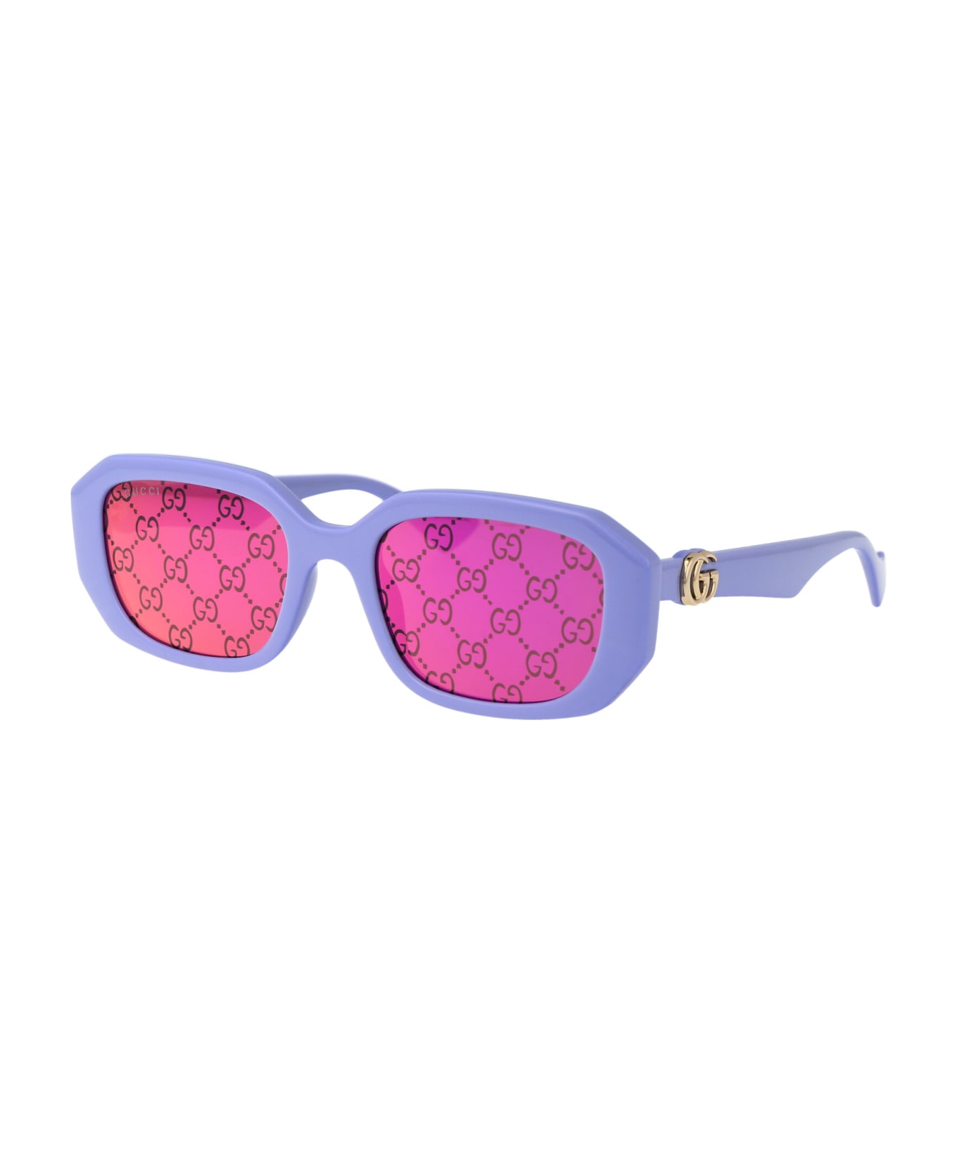 Gucci Eyewear Gg1535s Sunglasses - 004 VIOLET VIOLET PINK