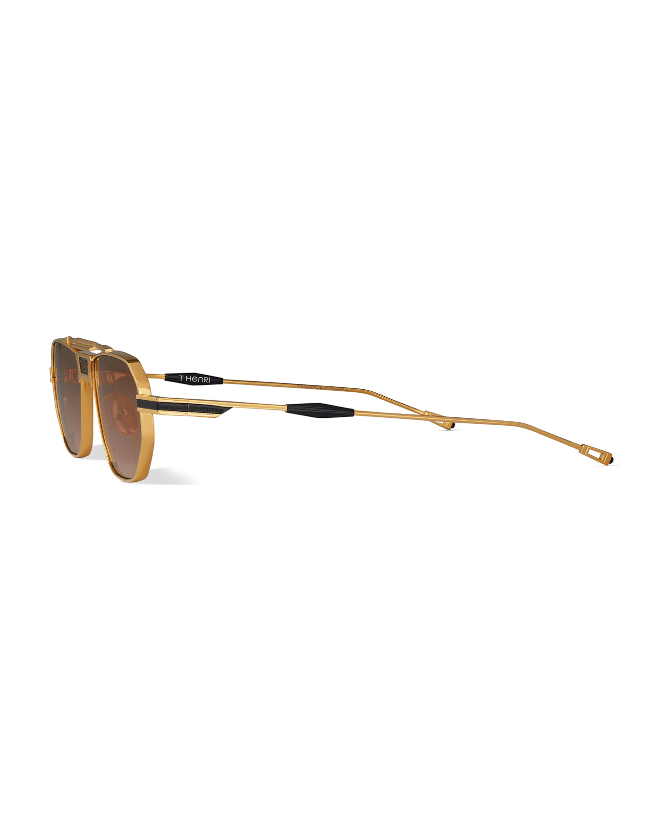 T Henri Longtail - Casino Royale Sunglasses - Gold