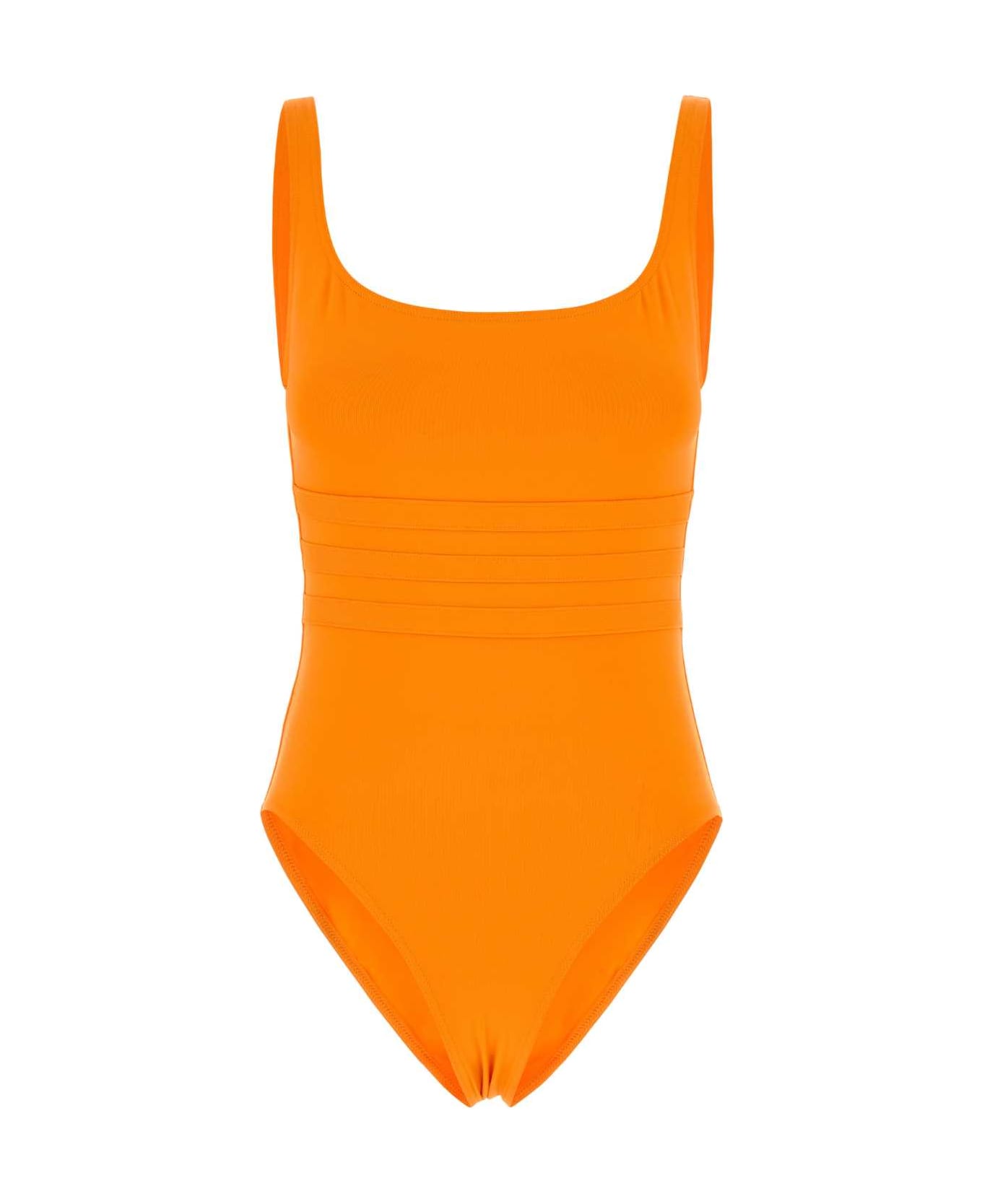 Eres Orange Stretch Nylon Asia Swimsuit - KUMQUAT25E