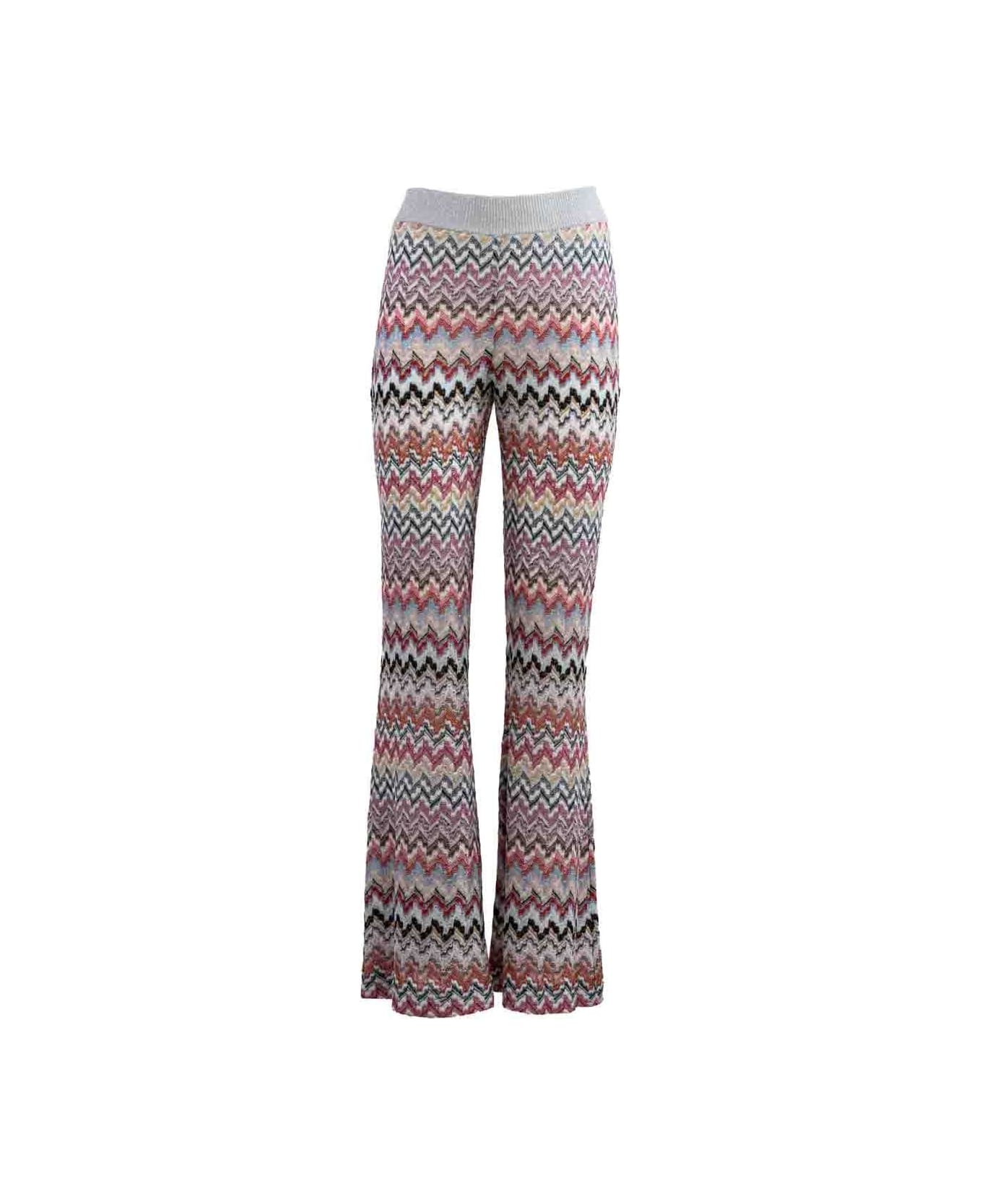 Missoni Zig Zag Knitted Trousers - MultiColour