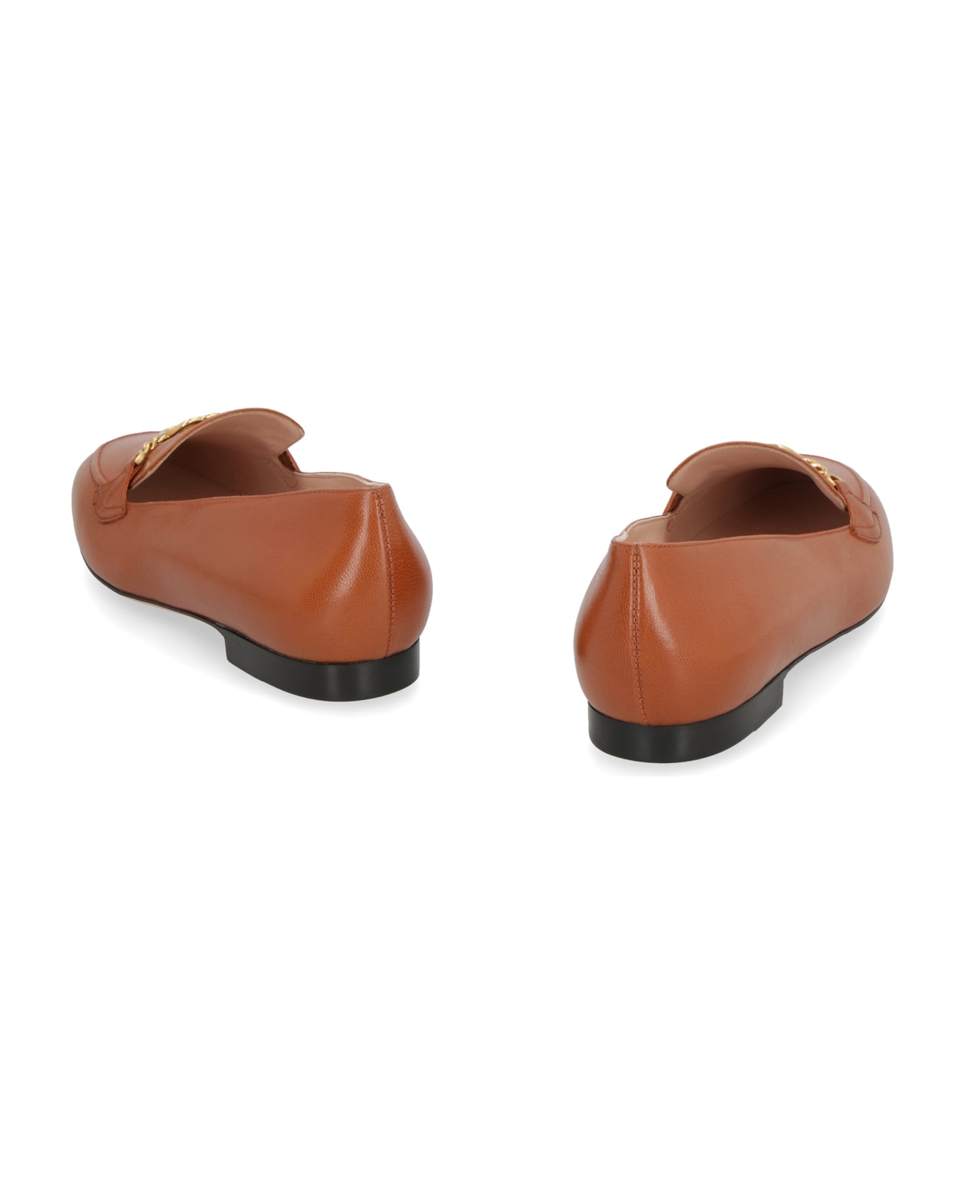 Bally Obrien Leather Loafers - brown フラットシューズ