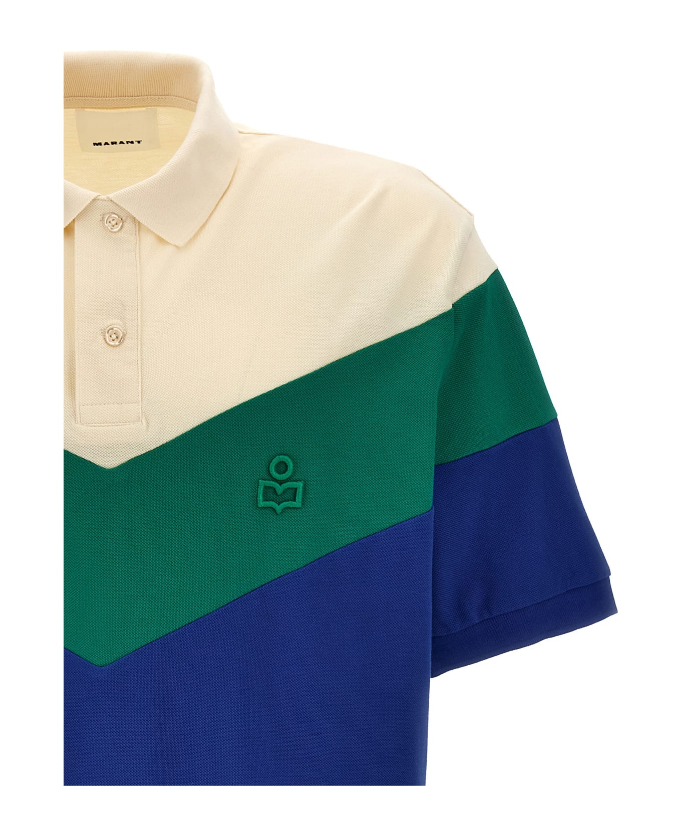 Isabel Marant Anton Plastron Polo Shirt - Ed Emerald ポロシャツ