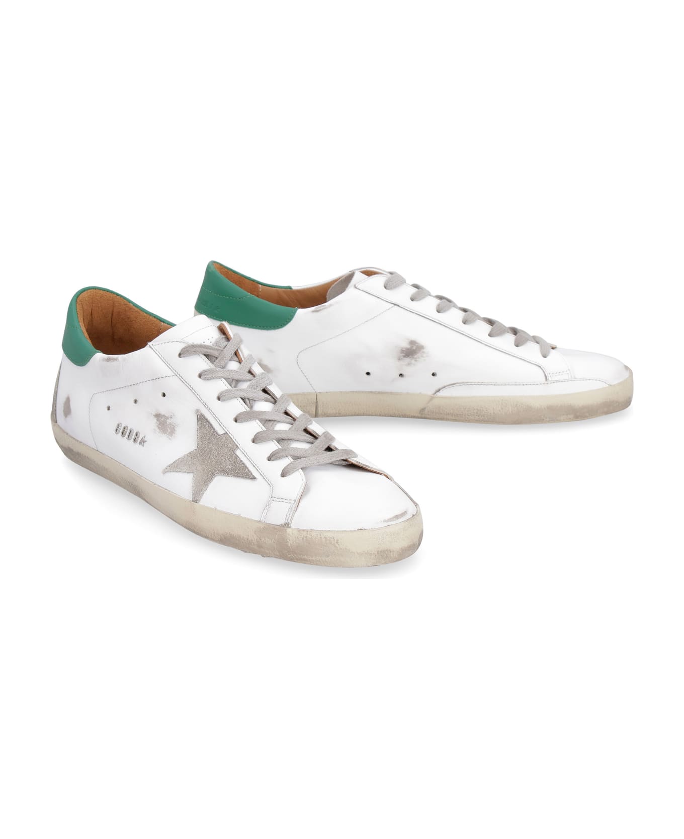 Golden Goose Super-star Leather Low-top Sneakers - White
