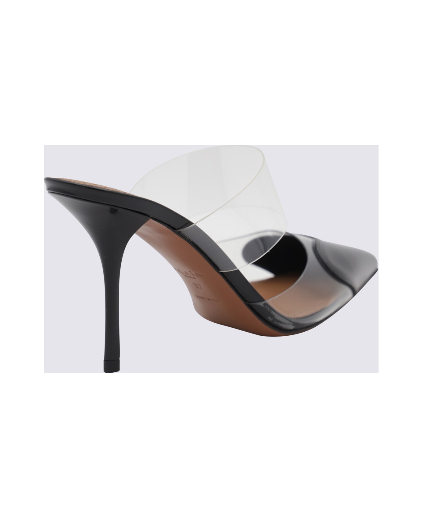 Alaia Black Mules 90 Pumps - Black