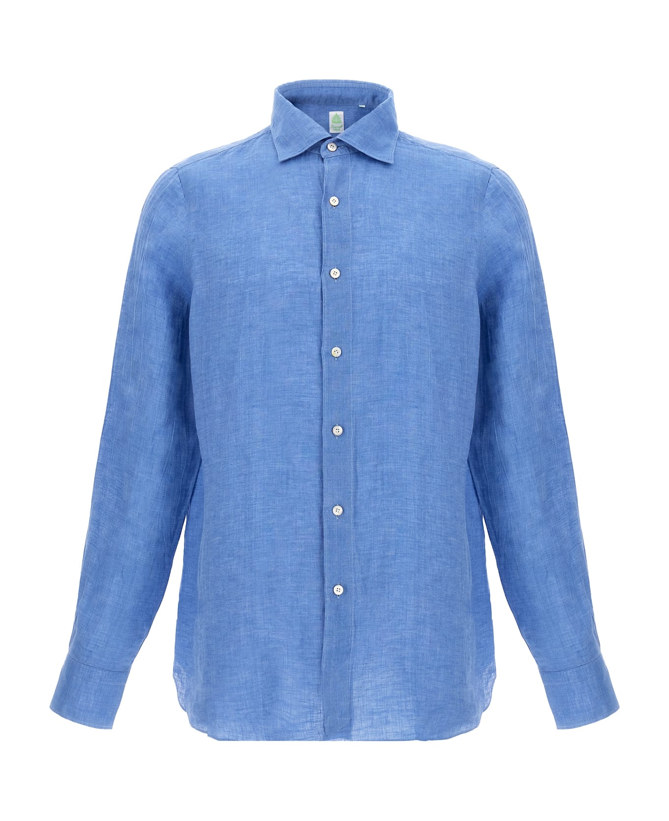 Finamore 'gaeta' Shirt - Blue