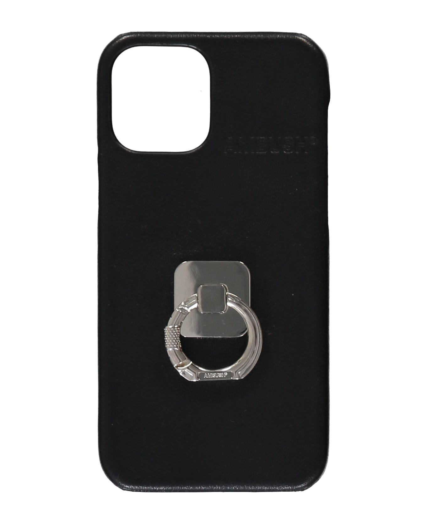 AMBUSH Logo Detail Iphone 12/12pro Case - black デジタルアクセサリー