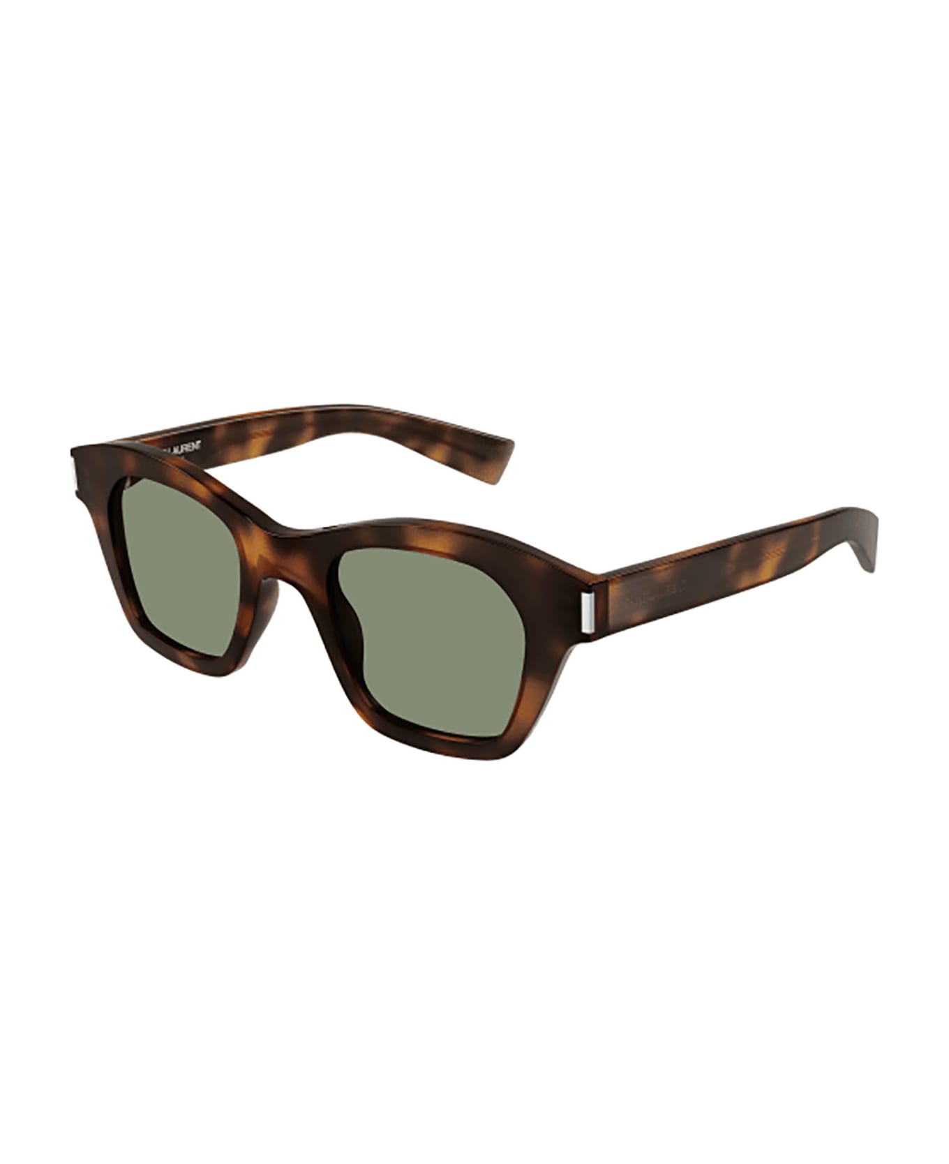 Saint Laurent Eyewear SL 592 Sunglasses - Havana Havana Green