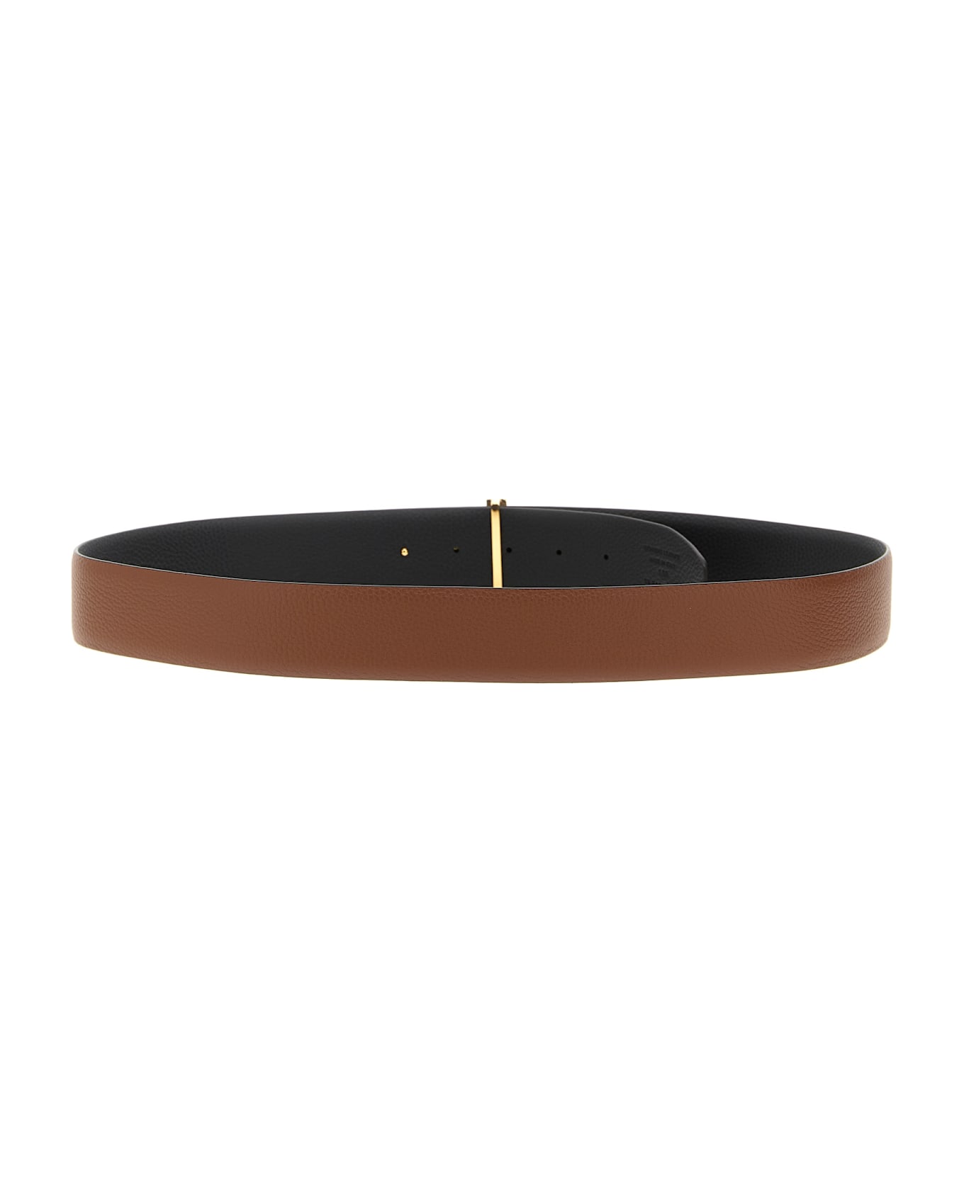 Tom Ford Logo Buckle Reversible Belt - Multicolor