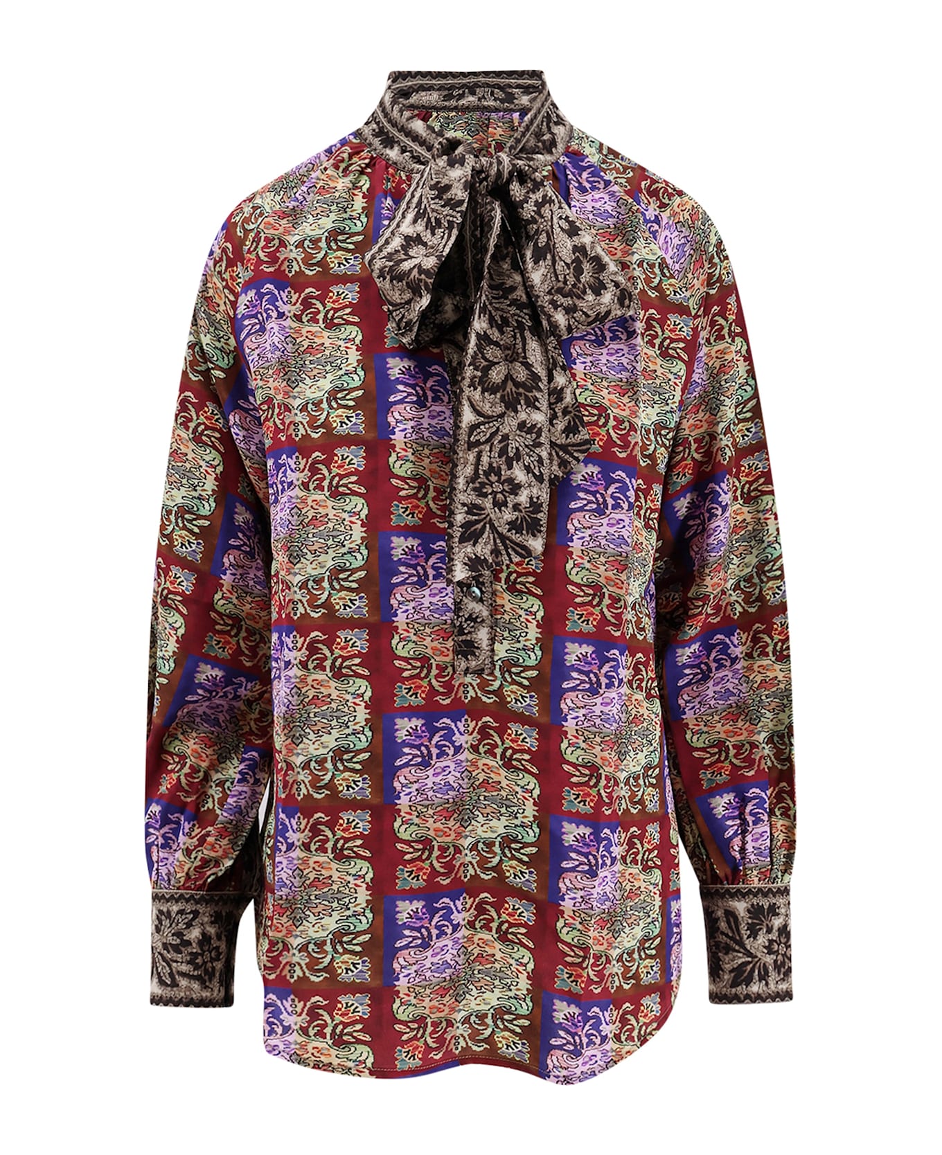 Pierre-Louis Mascia Silk Shirt - MultiColour