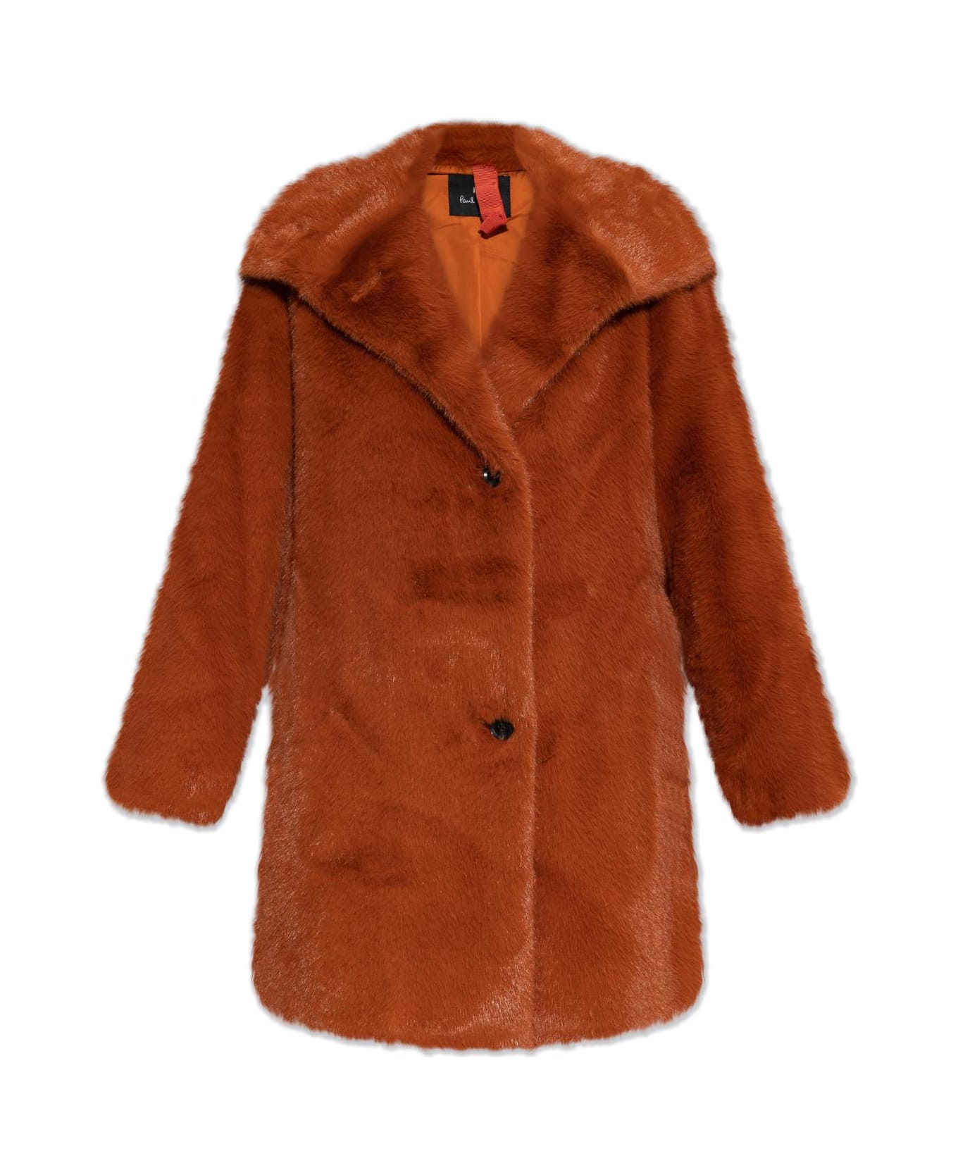 Paul Smith Ps Paul Smith Faux Fur - Red