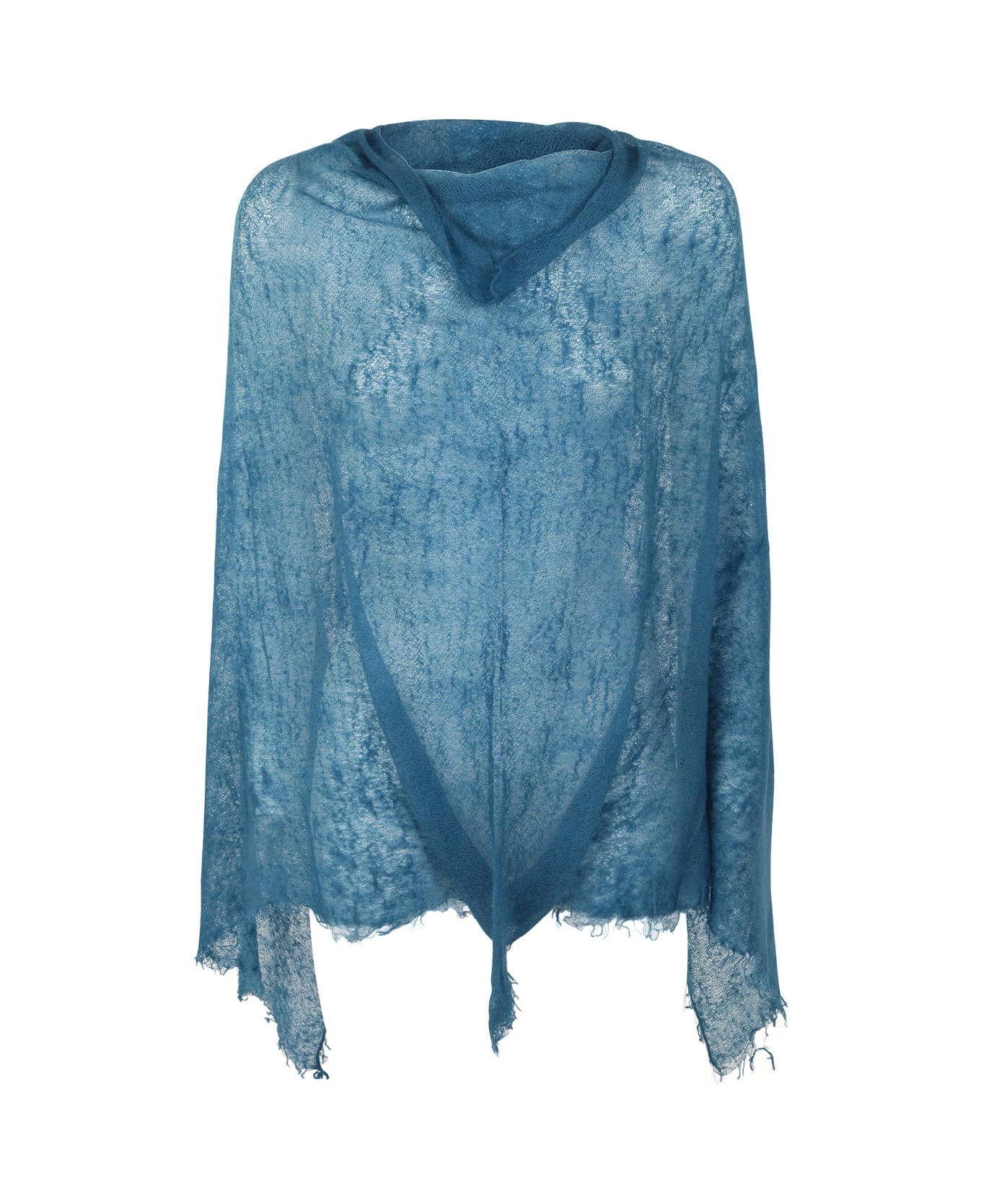 Mirror in the Sky Semi Felted Poncho - Univers