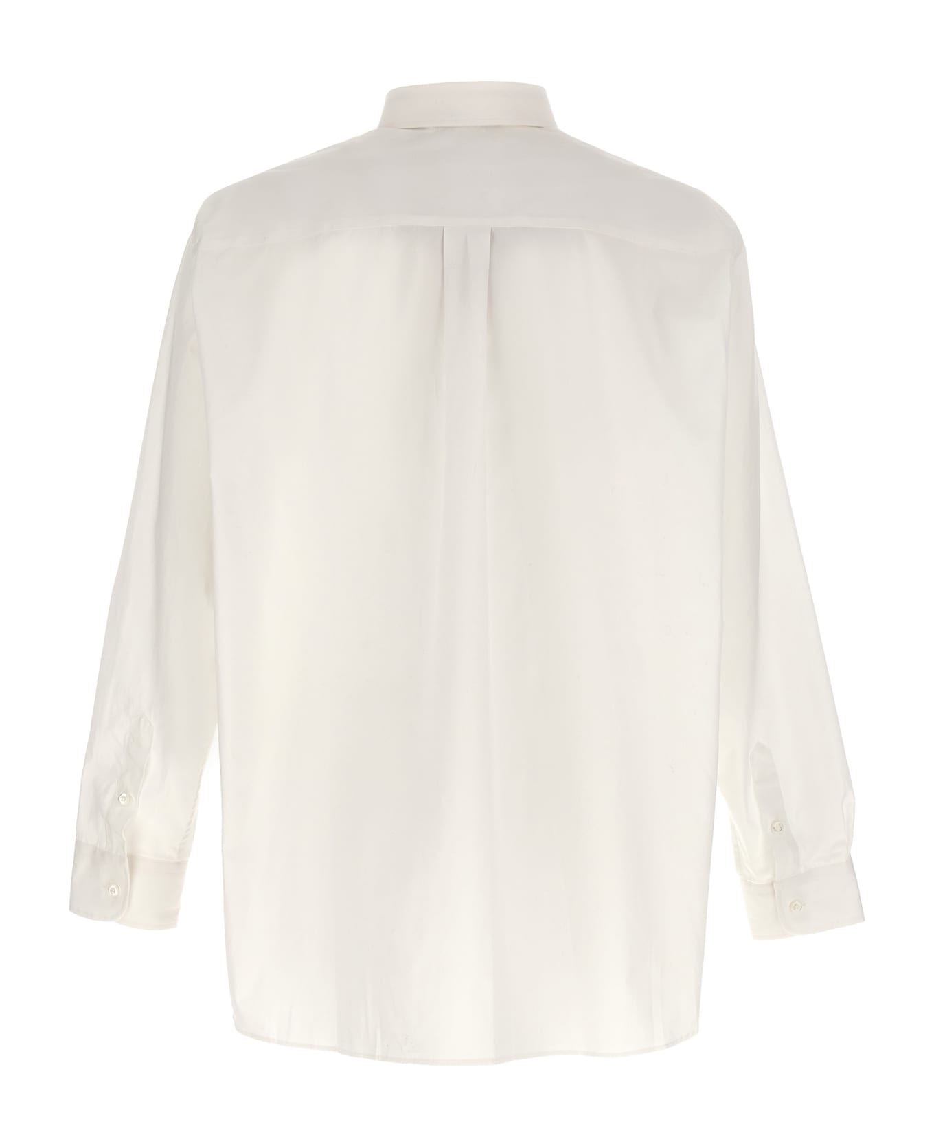 GCDS Cotton Shirt - White