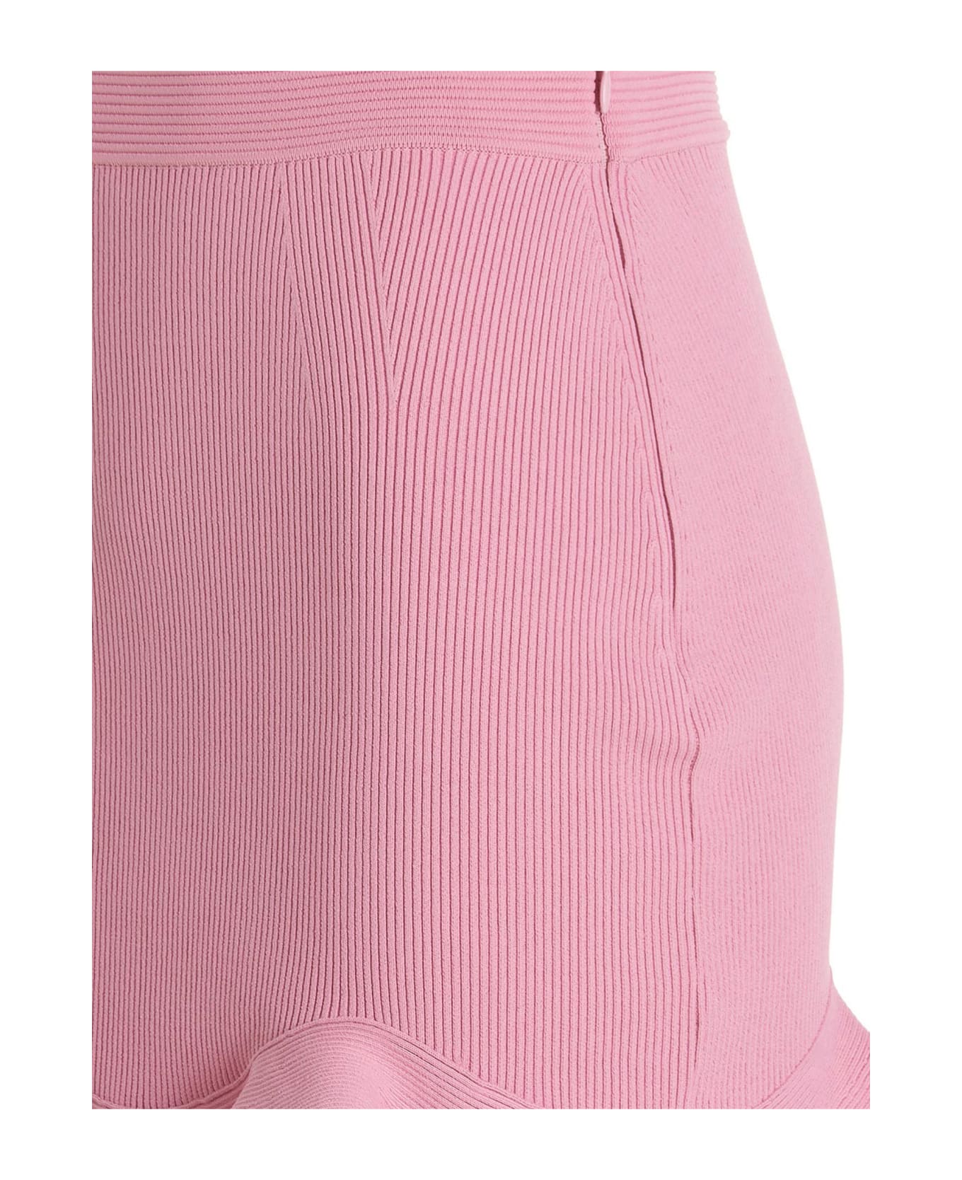 Alexander McQueen 'ruffle' Skirt - Rosa