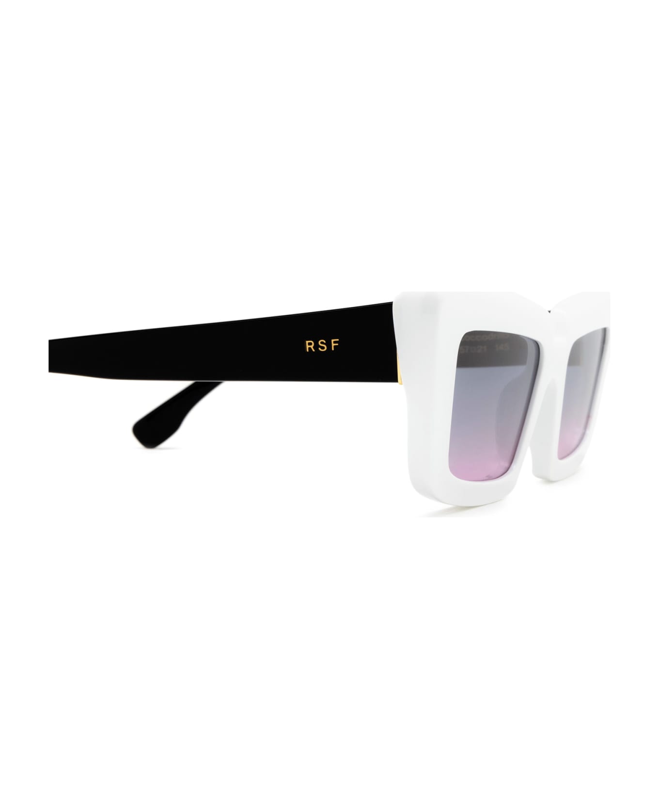 RETROSUPERFUTURE Coccodrillo White Sunglasses - White
