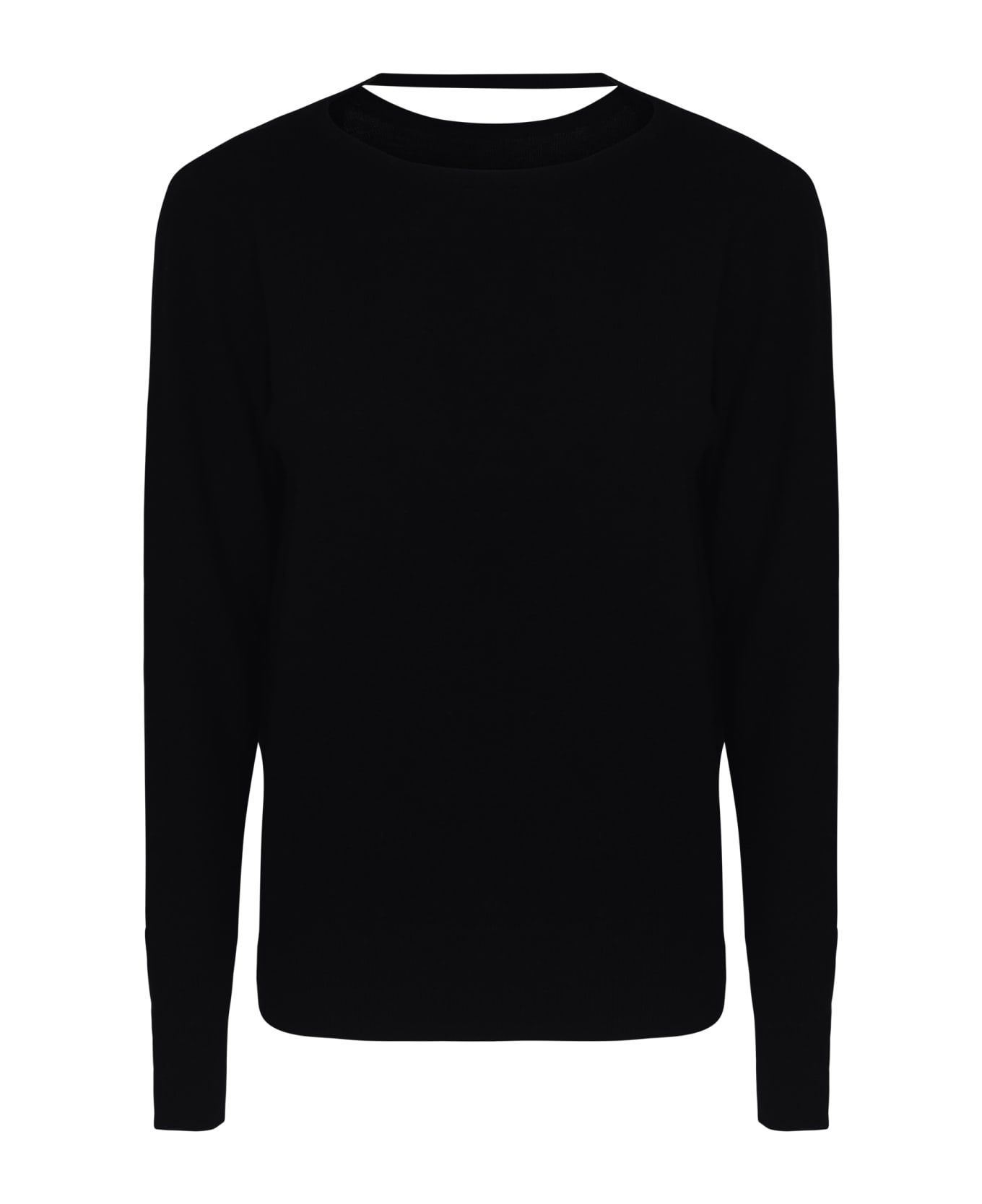 Oliver Lattughi R-open Sweater - Black