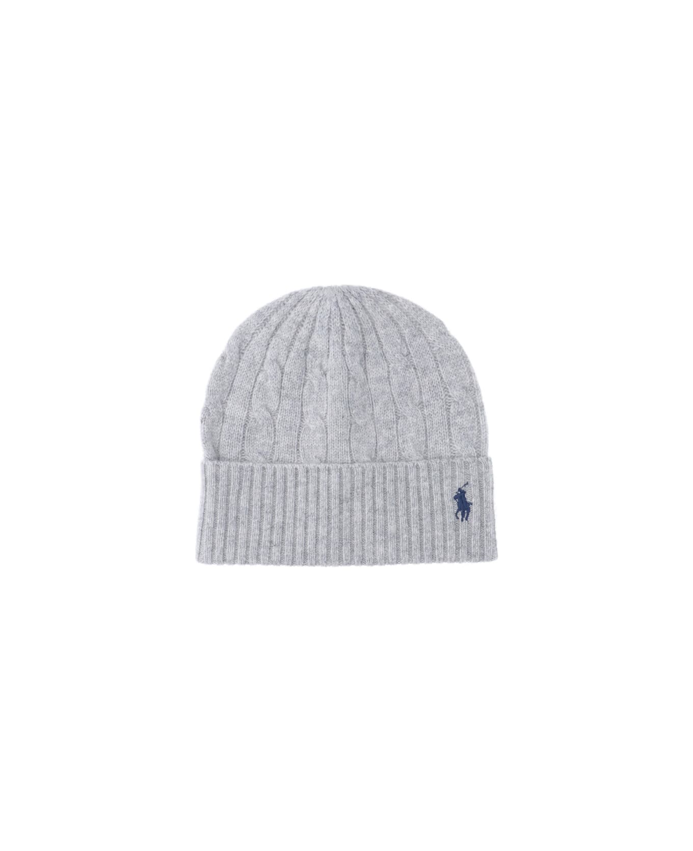 Polo Ralph Lauren Logo Beanie - Gray