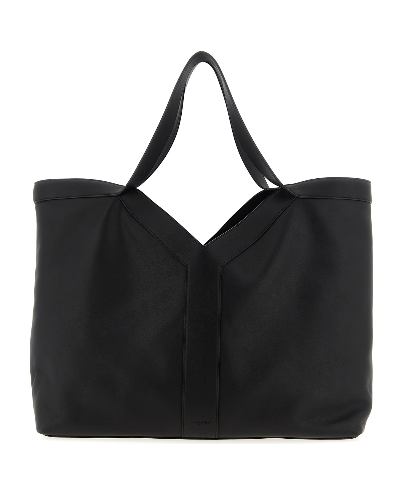 Saint Laurent 
y
 Large Shopping Bag - Black  