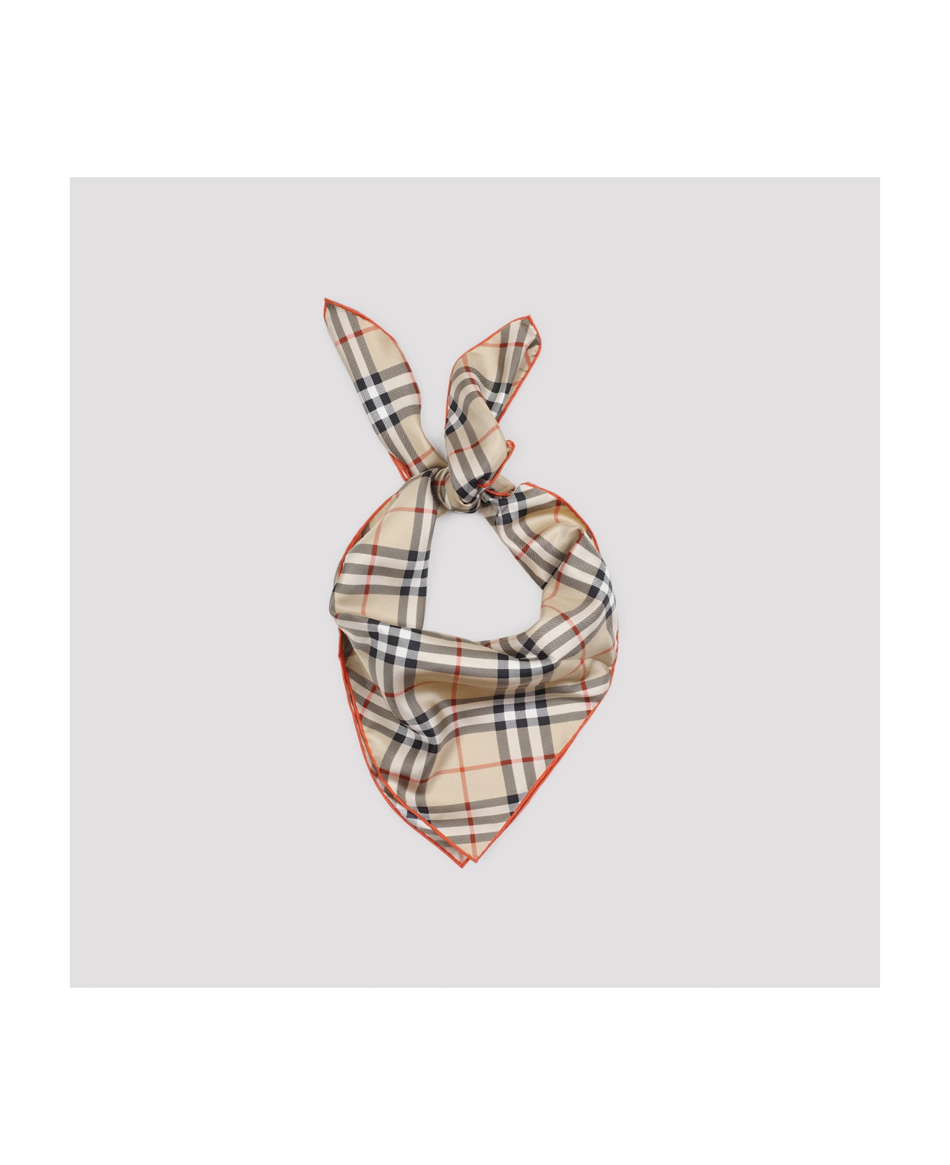 Burberry Silk Scarf - Sand