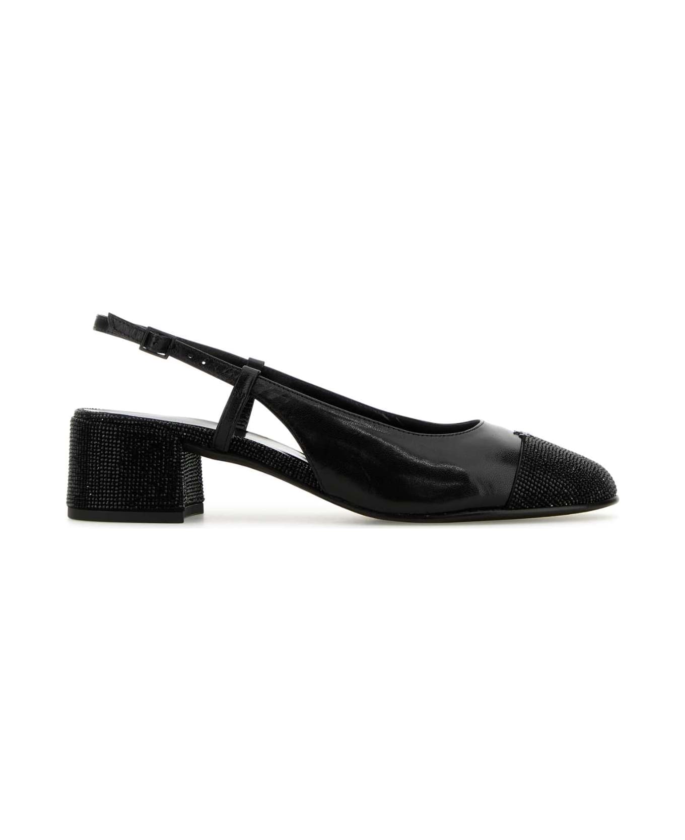 Tory Burch Pave Slingback - NERO