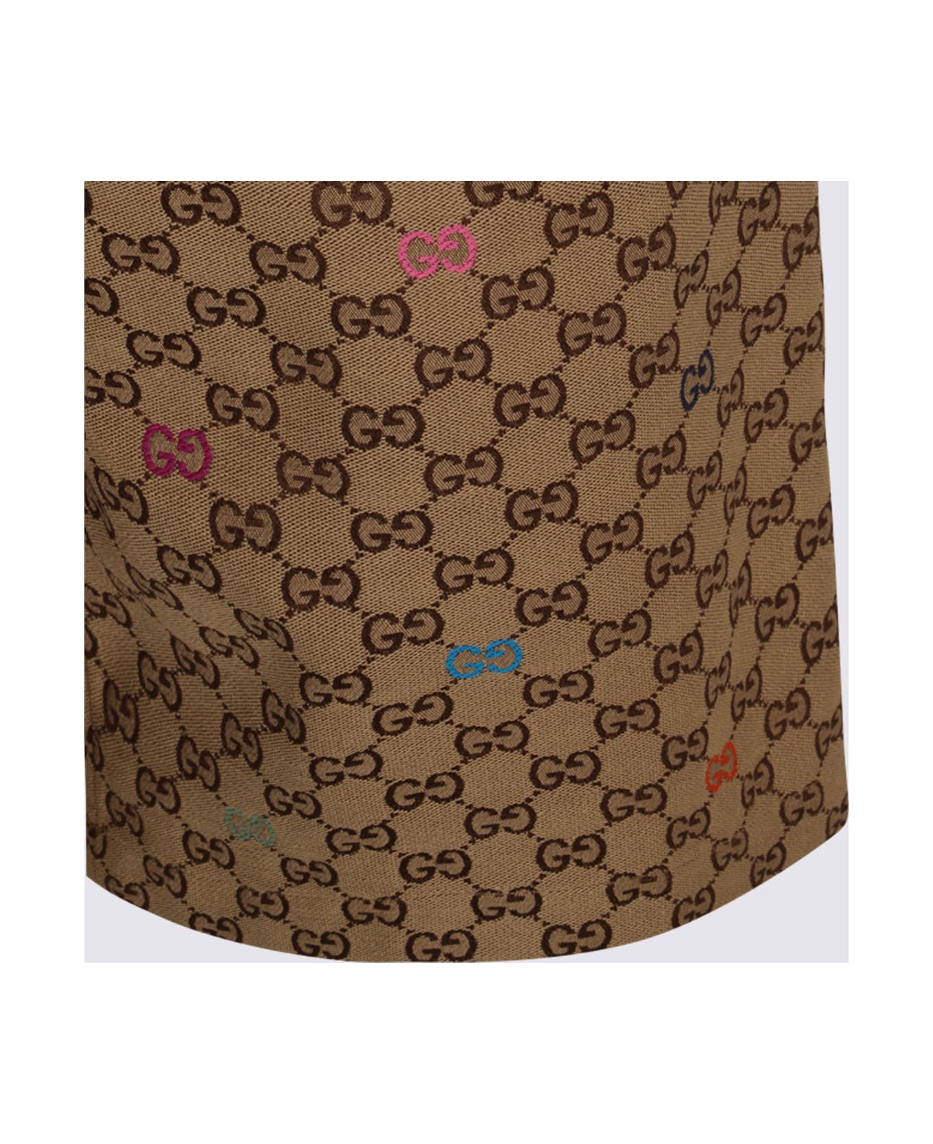 Gucci Beige Cotton Shorts - CAMELORANGEMC