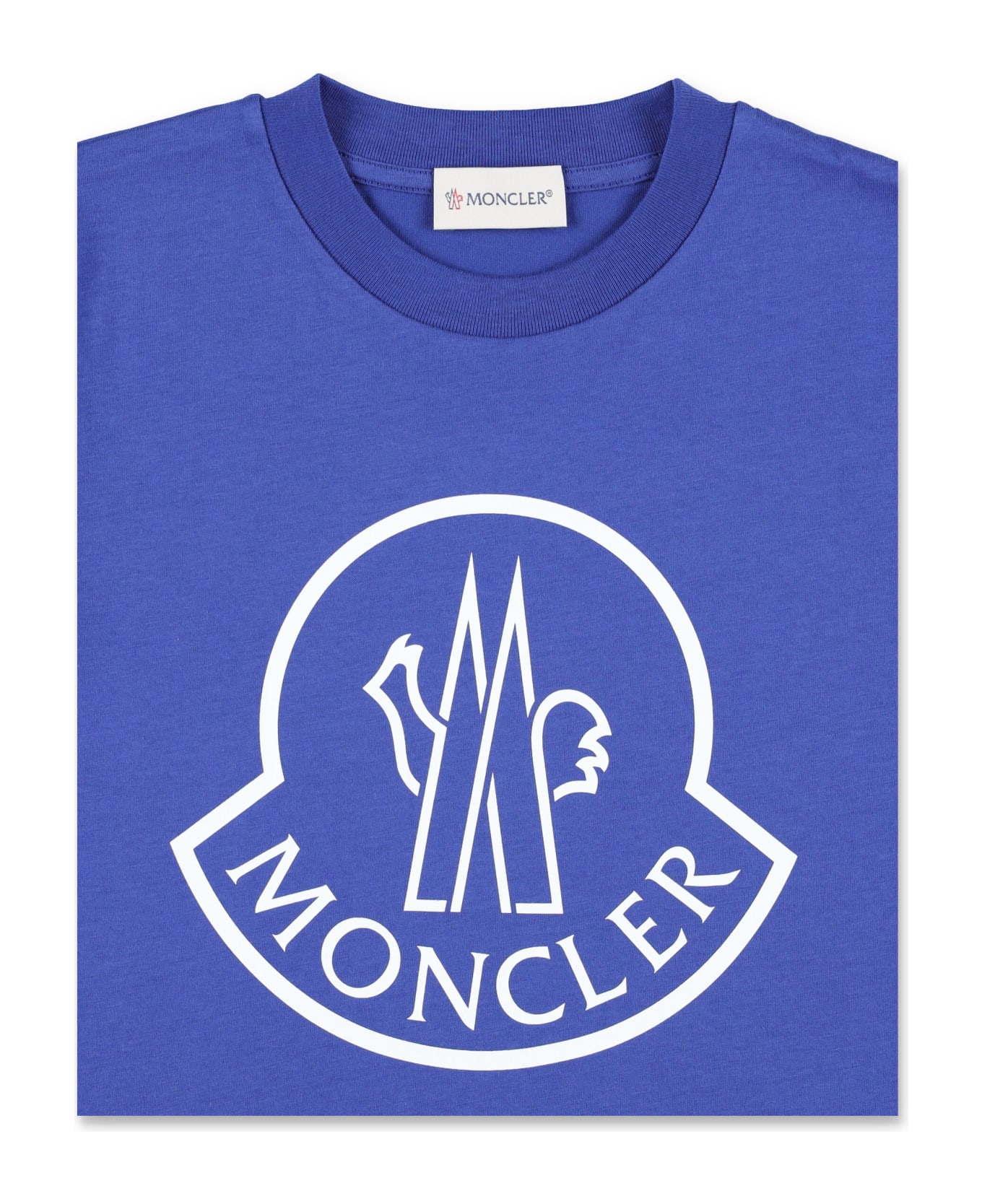 Moncler Logo T-shirt - BLUE