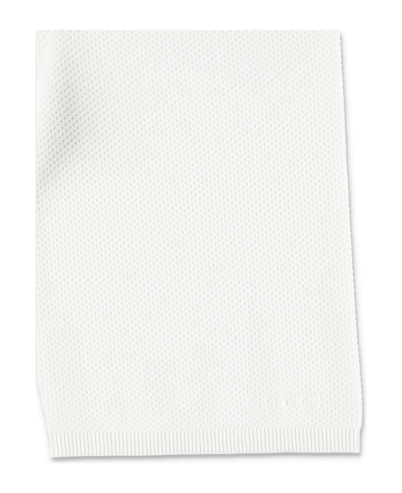 Gucci Kid - Embroidered Shorts - WHITE