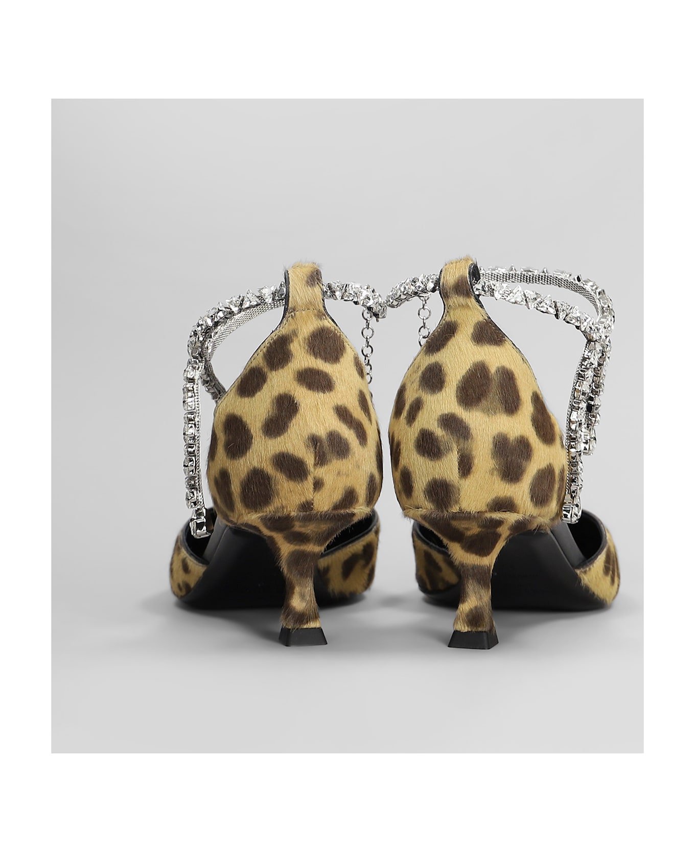Jimmy Choo Stevie 50 Pumps In Animalier Pony Skin - Animalier