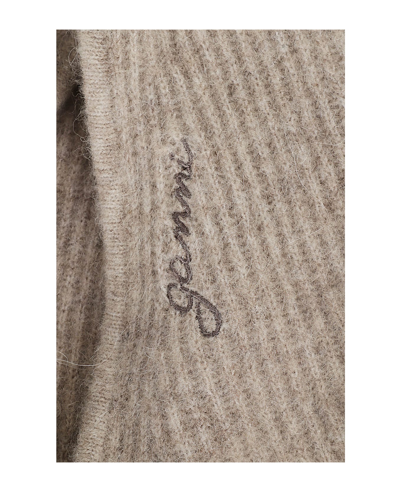 GANNI★ リボンタイストリング ウール バラクラバ GANNI ガニー バラクラバ Soft Wool Balaclava レディース