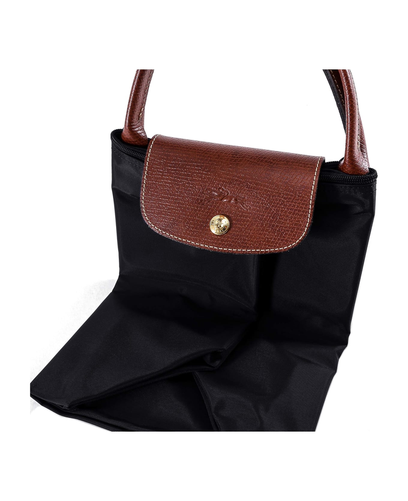 Longchamp Le Pliage Top-handle M Bag - Nero