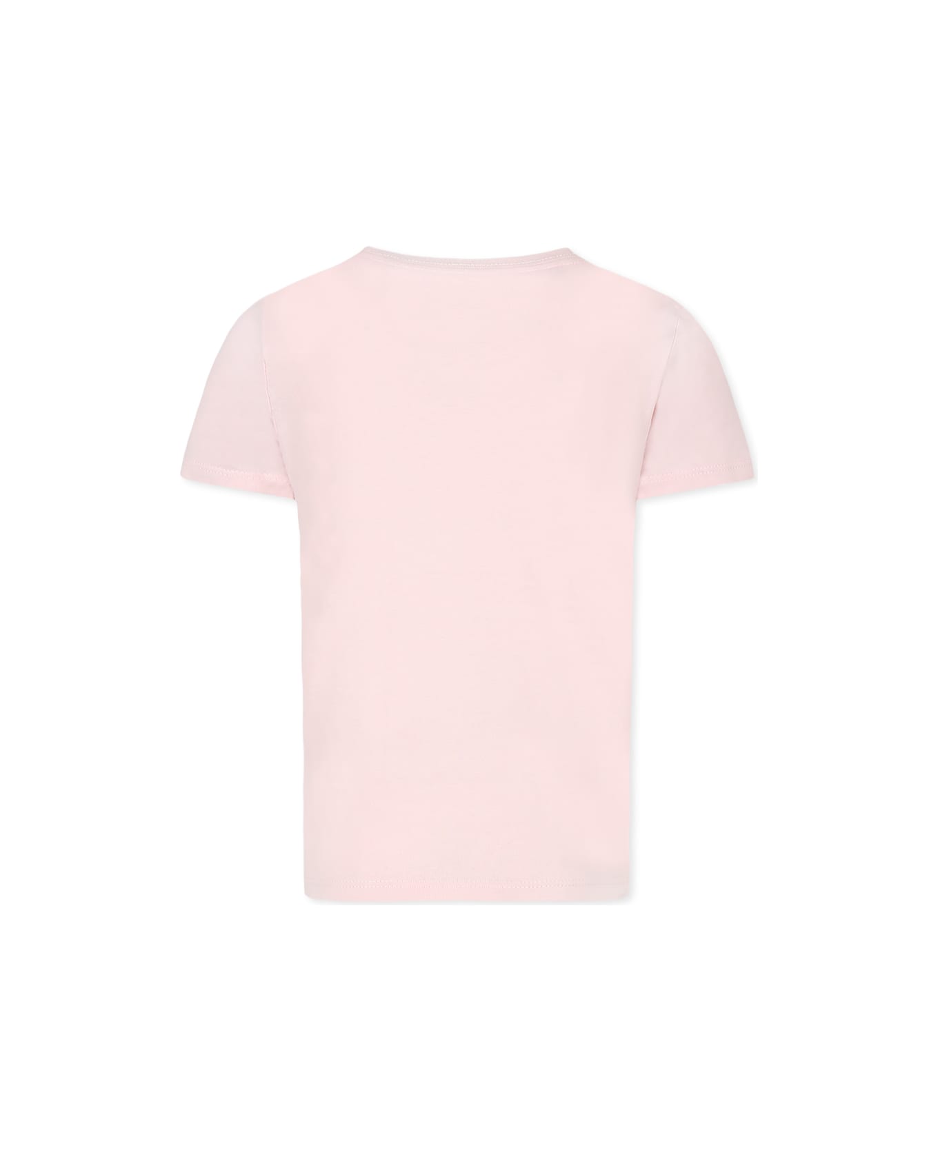 Levi's Pink T-shirt For Girl With Logo - Pink