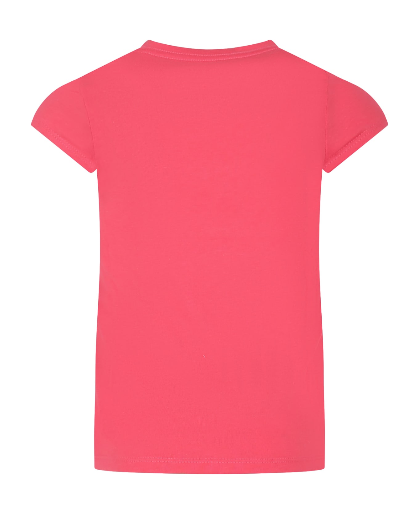 Levi's Pink T-shirt For Girl With Logo - Pink Tシャツ＆ポロシャツ