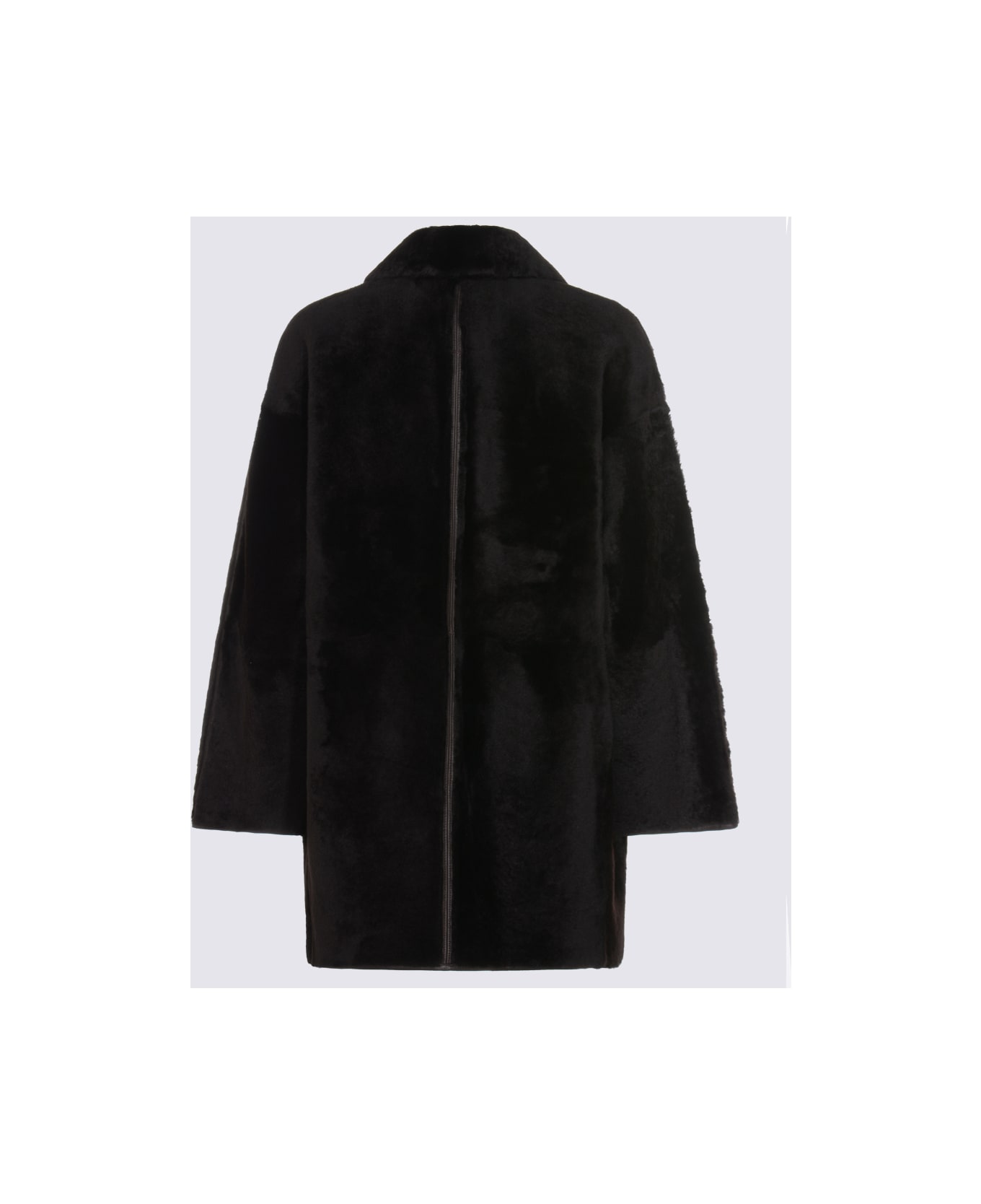 Max Mara Brown Leather Jacket - Brown