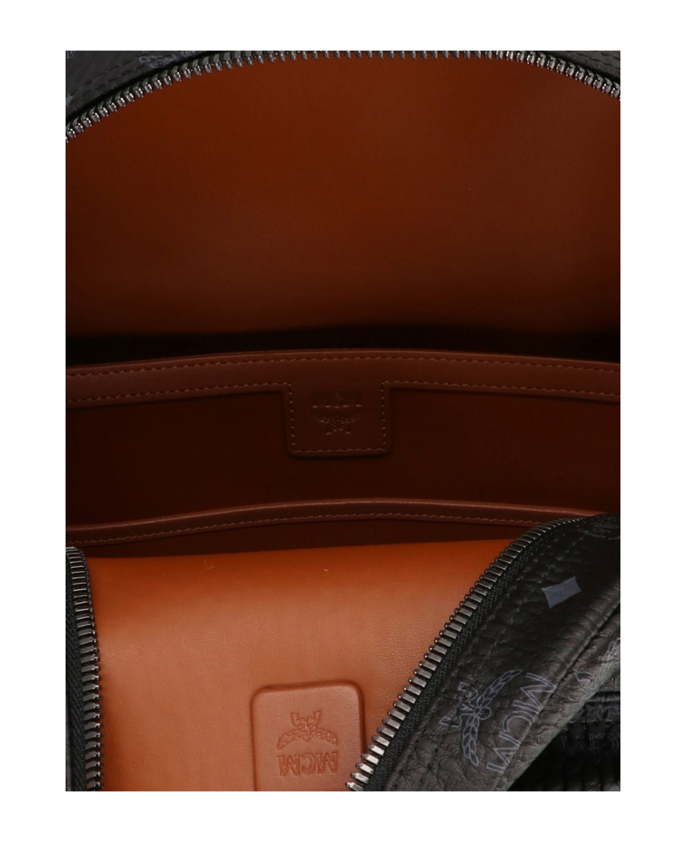 MCM 'stark Visetos' Mini Backpack - Black  