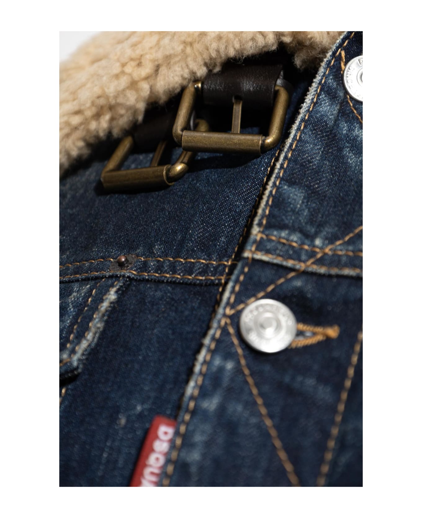 Dsquared2 Denim Jacket - BLUE