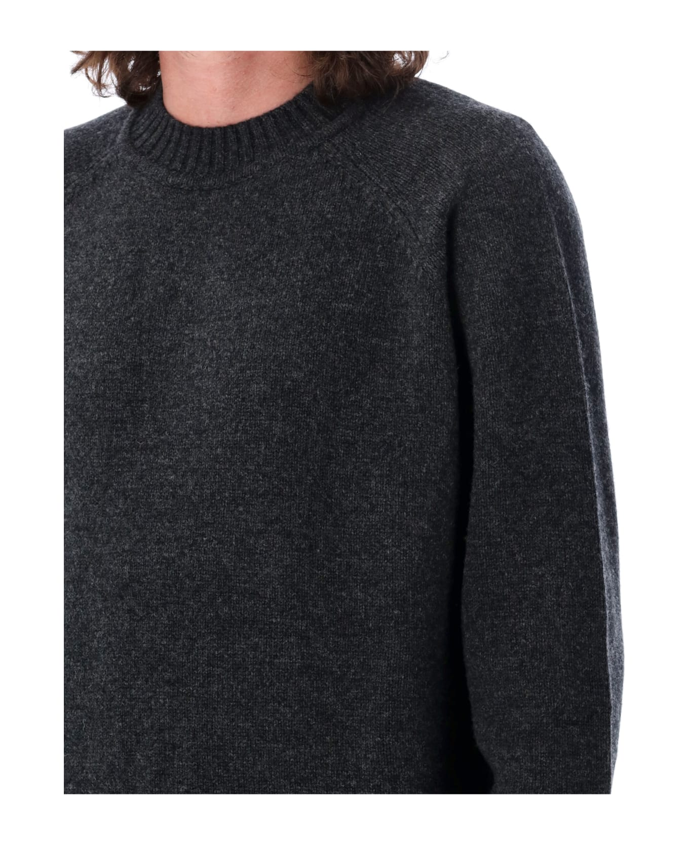 Isabel Marant Iron Knit Sweater - ANTRACITE