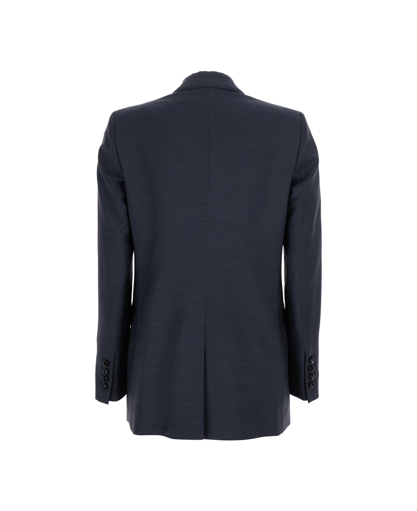 Blazé Milano 
aile
 Blue Double-breasted Jacket With Peak Revers In Wool Blend Woman - Blu