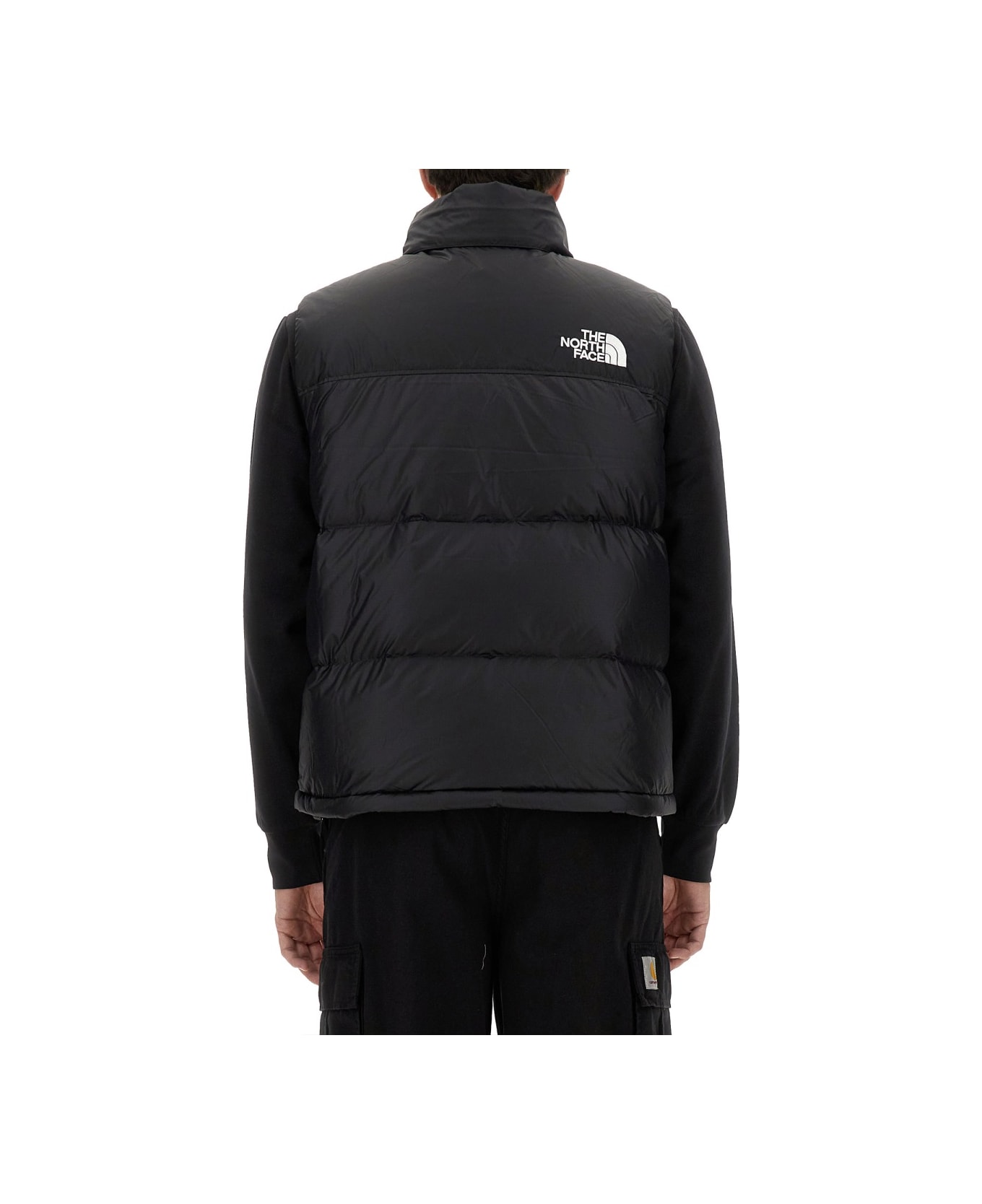 The North Face Vests With Logo - BLACK