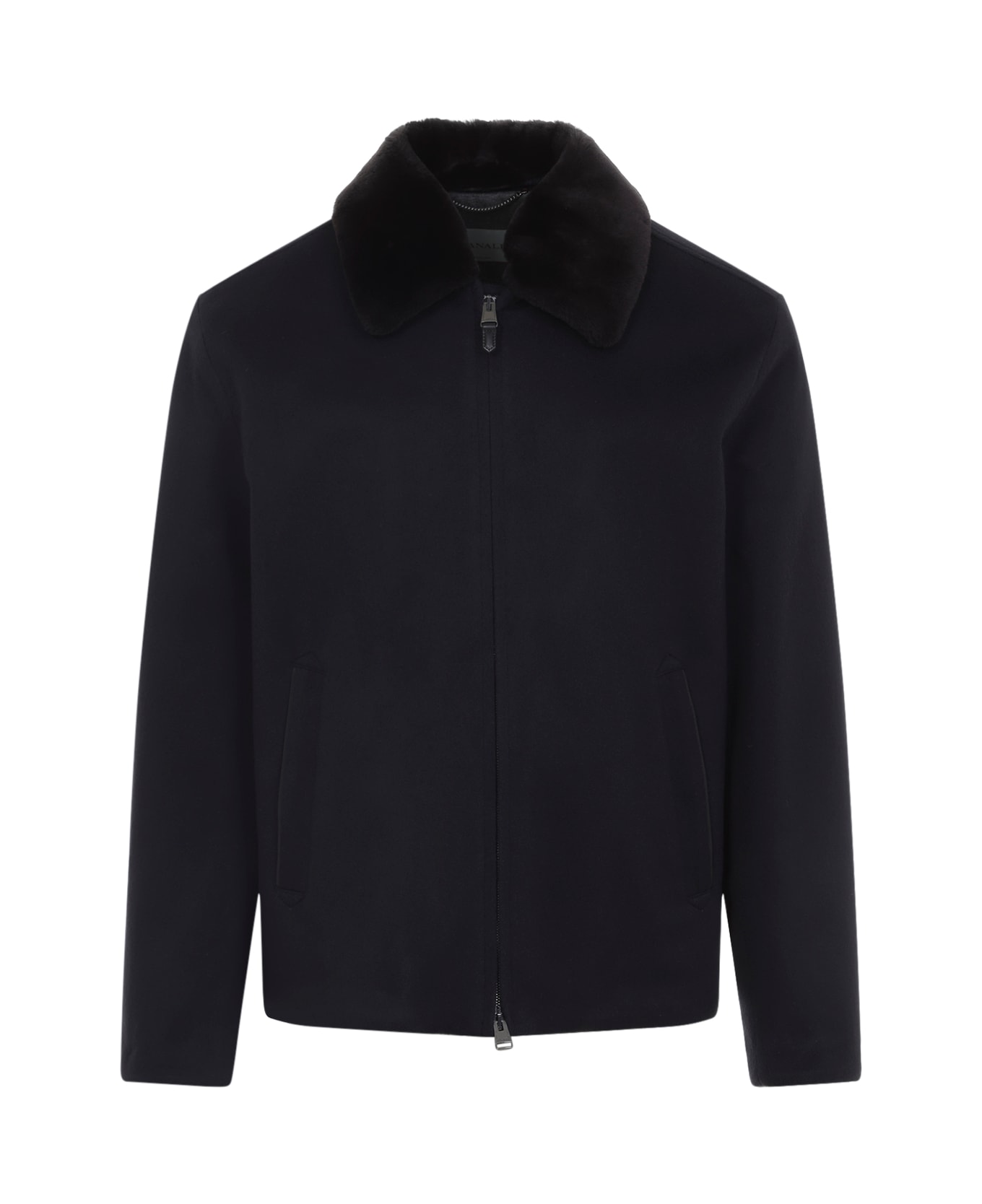 Canali Coach Jacket - Navy
