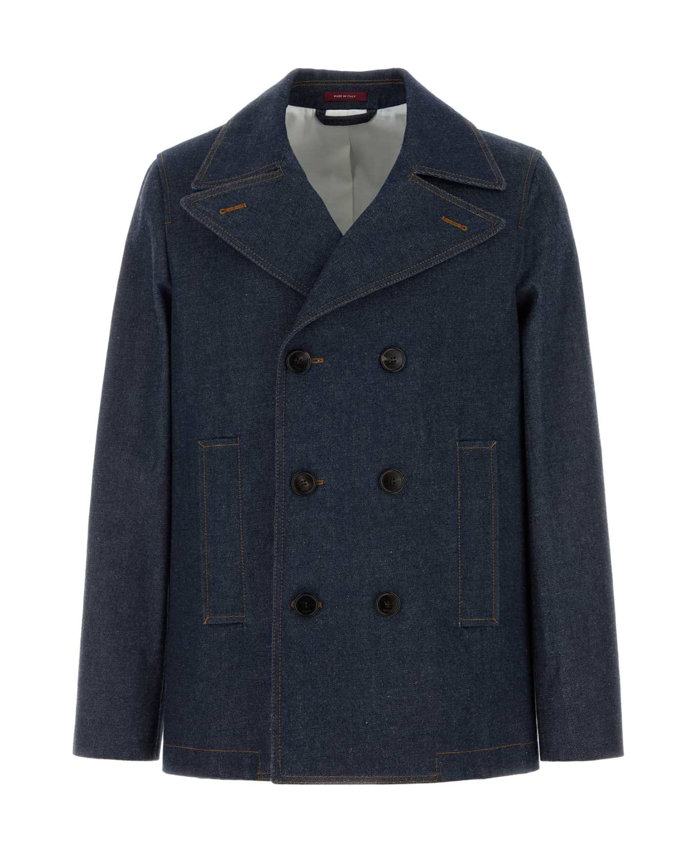 Gucci Denim Blazer - NAVY