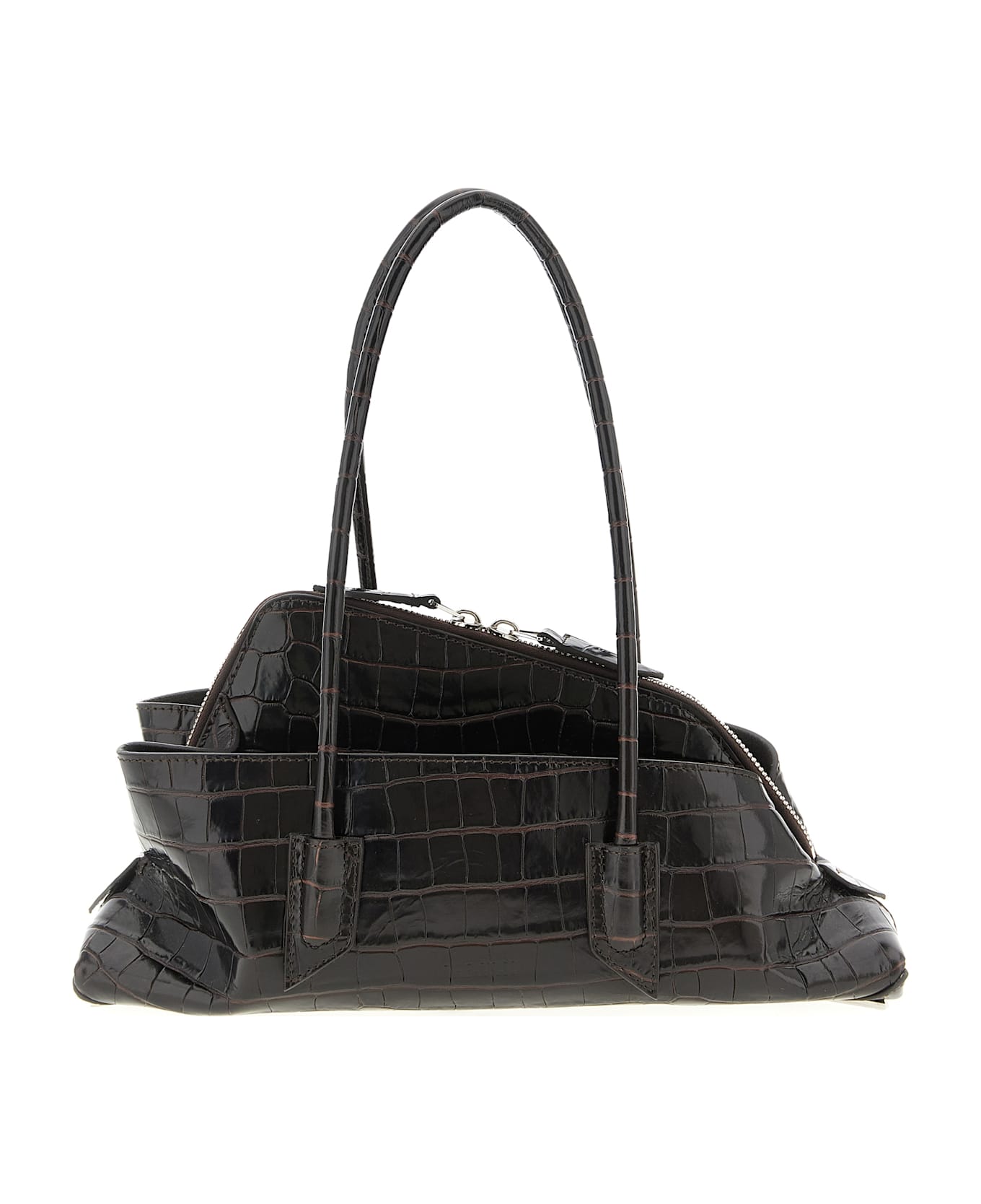 The Attico 
la Passeggiata Small
 Shoulder Bag - Brown