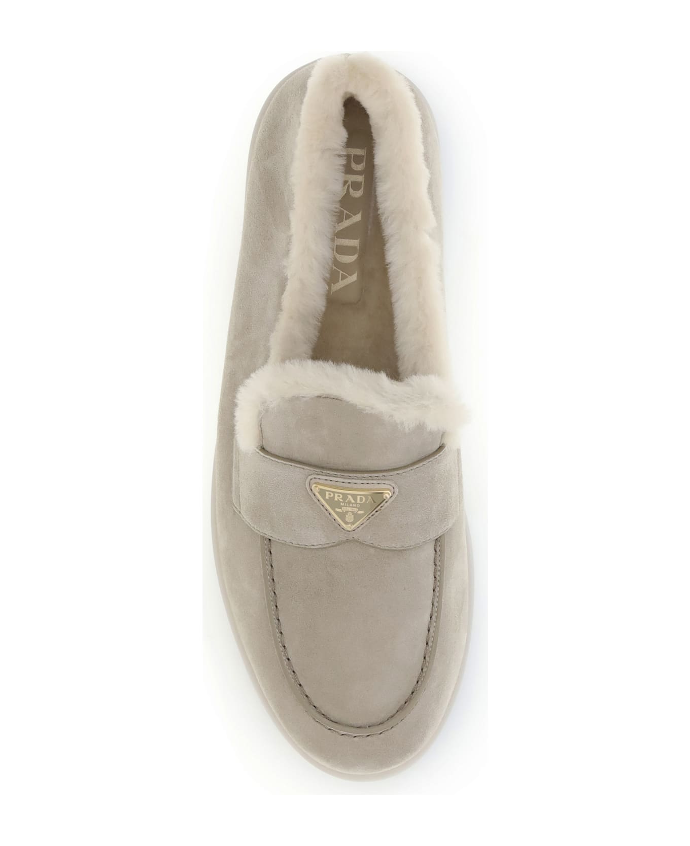 Prada Suede Loafers