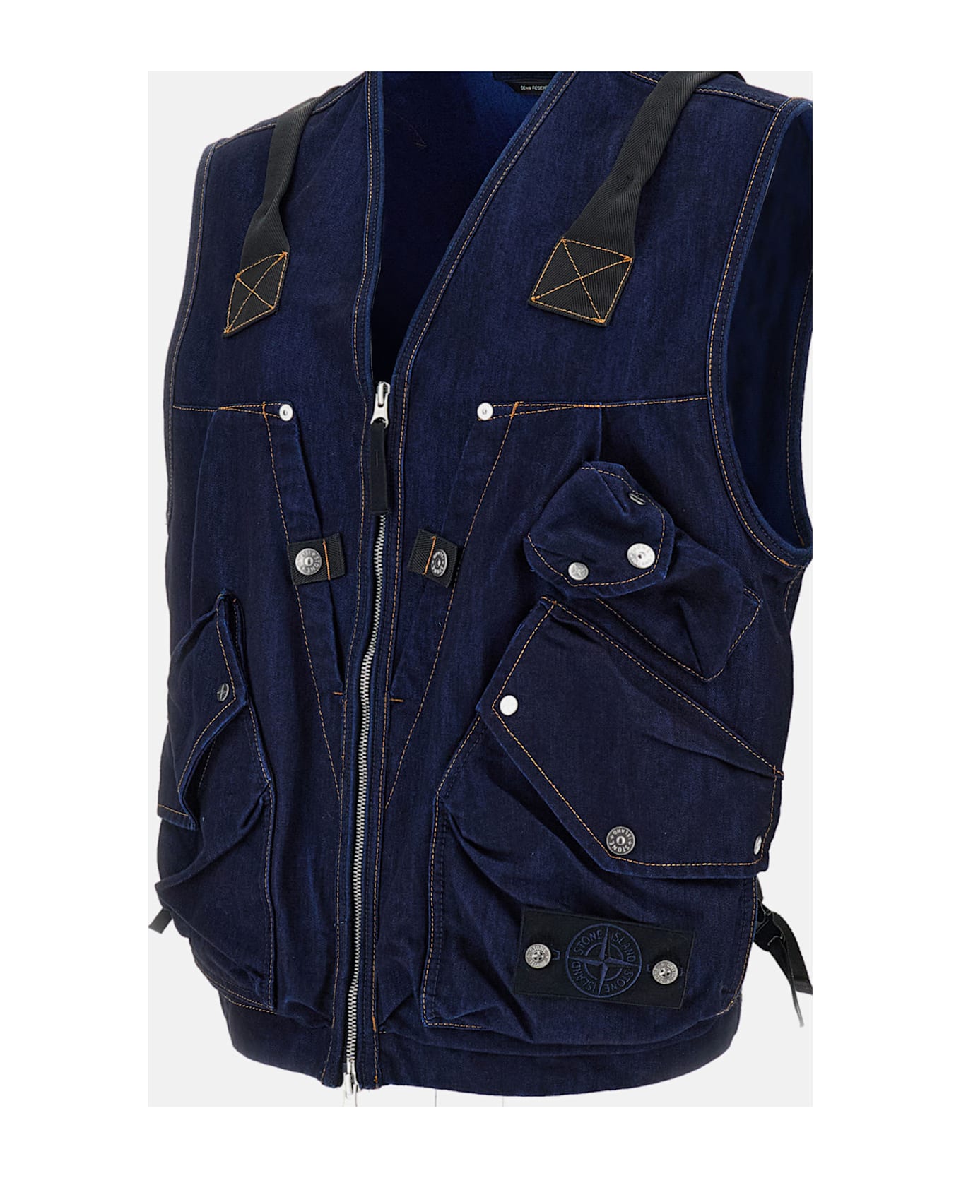 Stone Island Vest - Blue