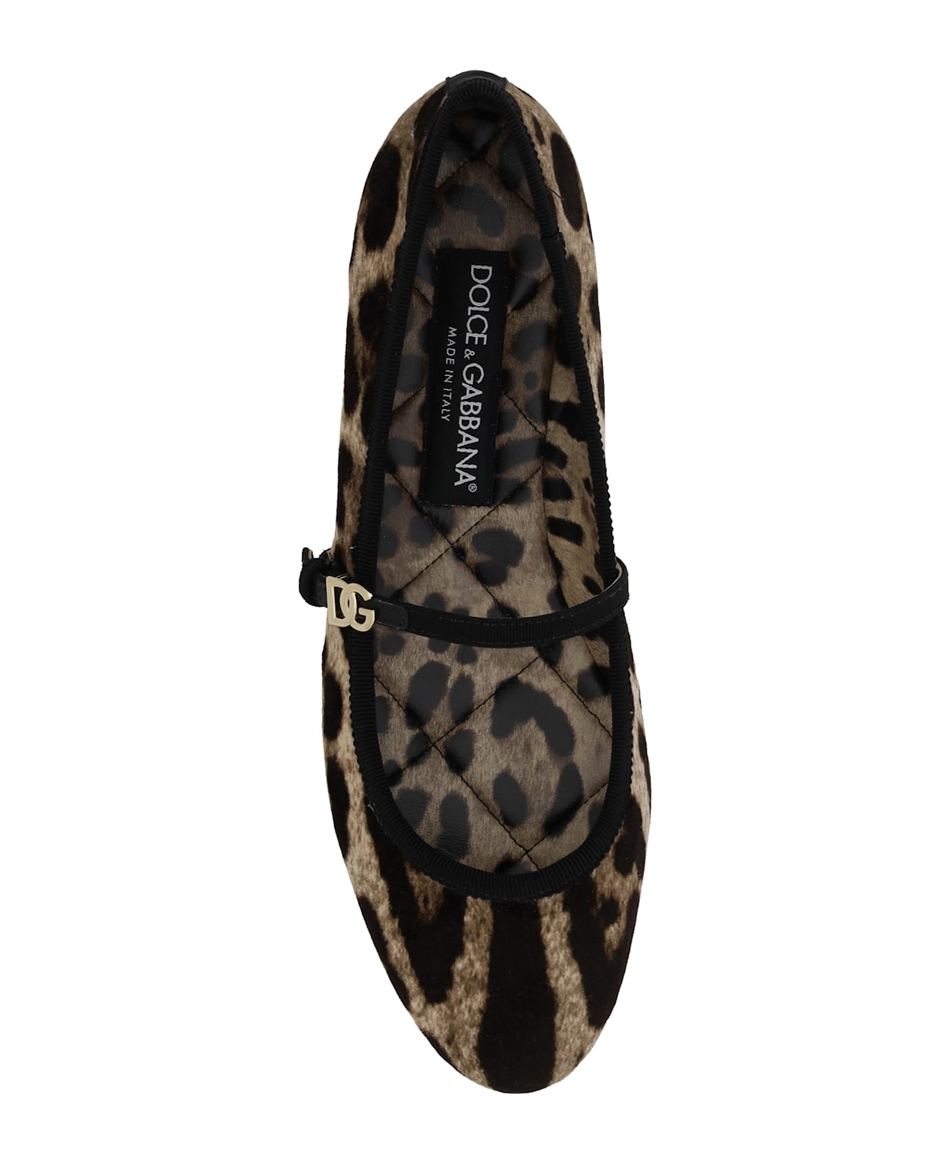 Dolce 
Gabbana Leopard-print Ballerinas - Leo New