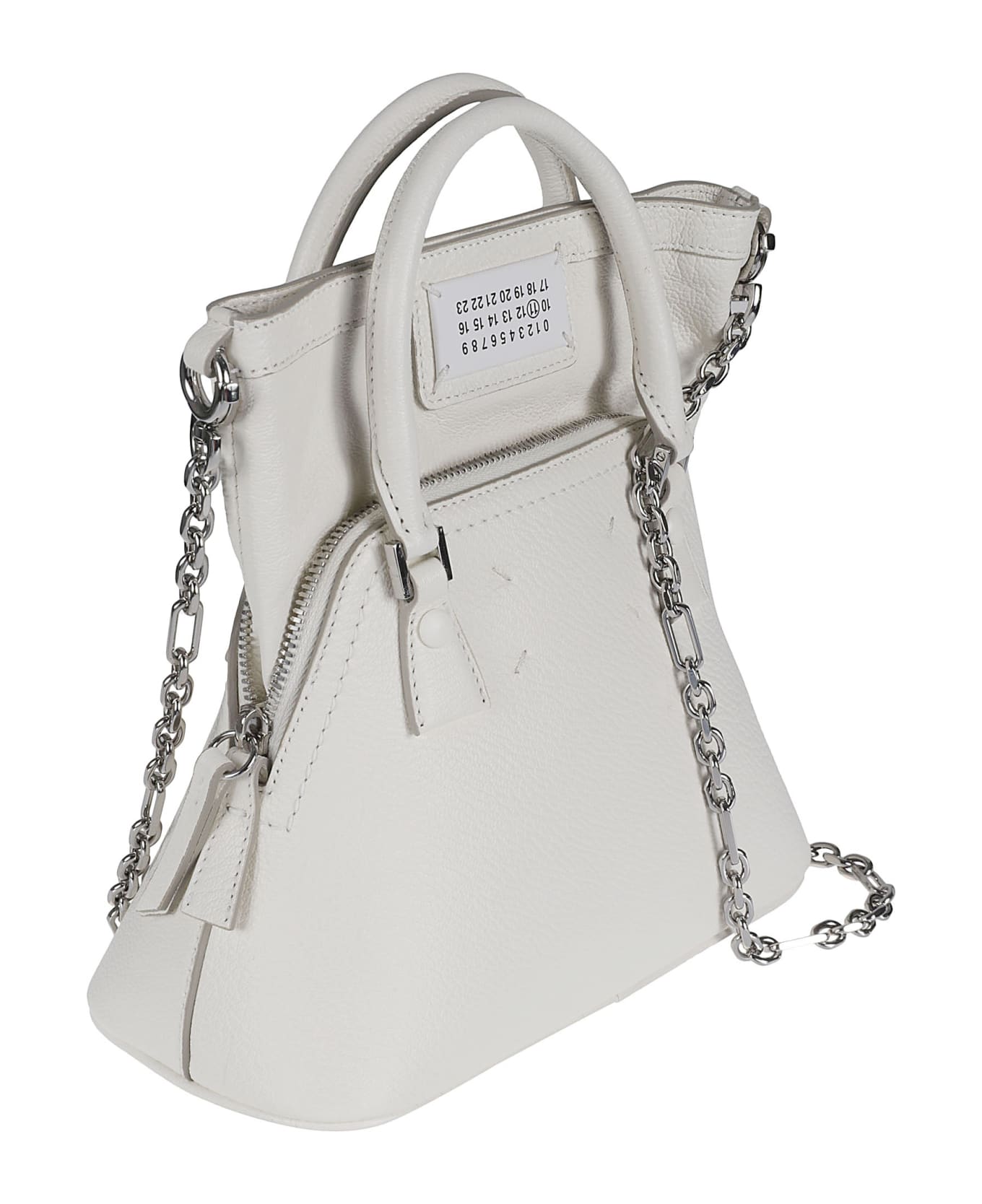 Maison Margiela Chain Strap Shoulder Bag - WHITE
