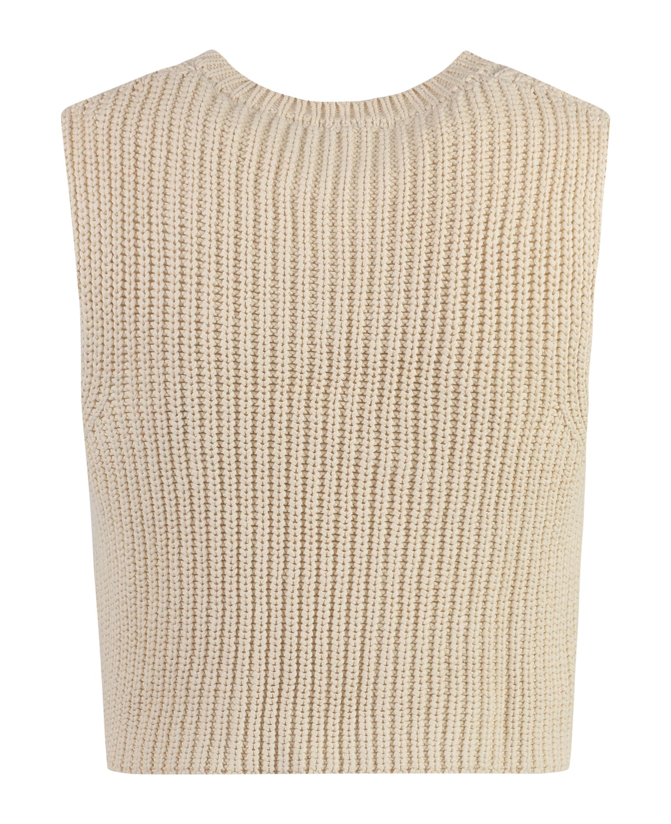 Our Legacy Intact Knitted Vest - panna
