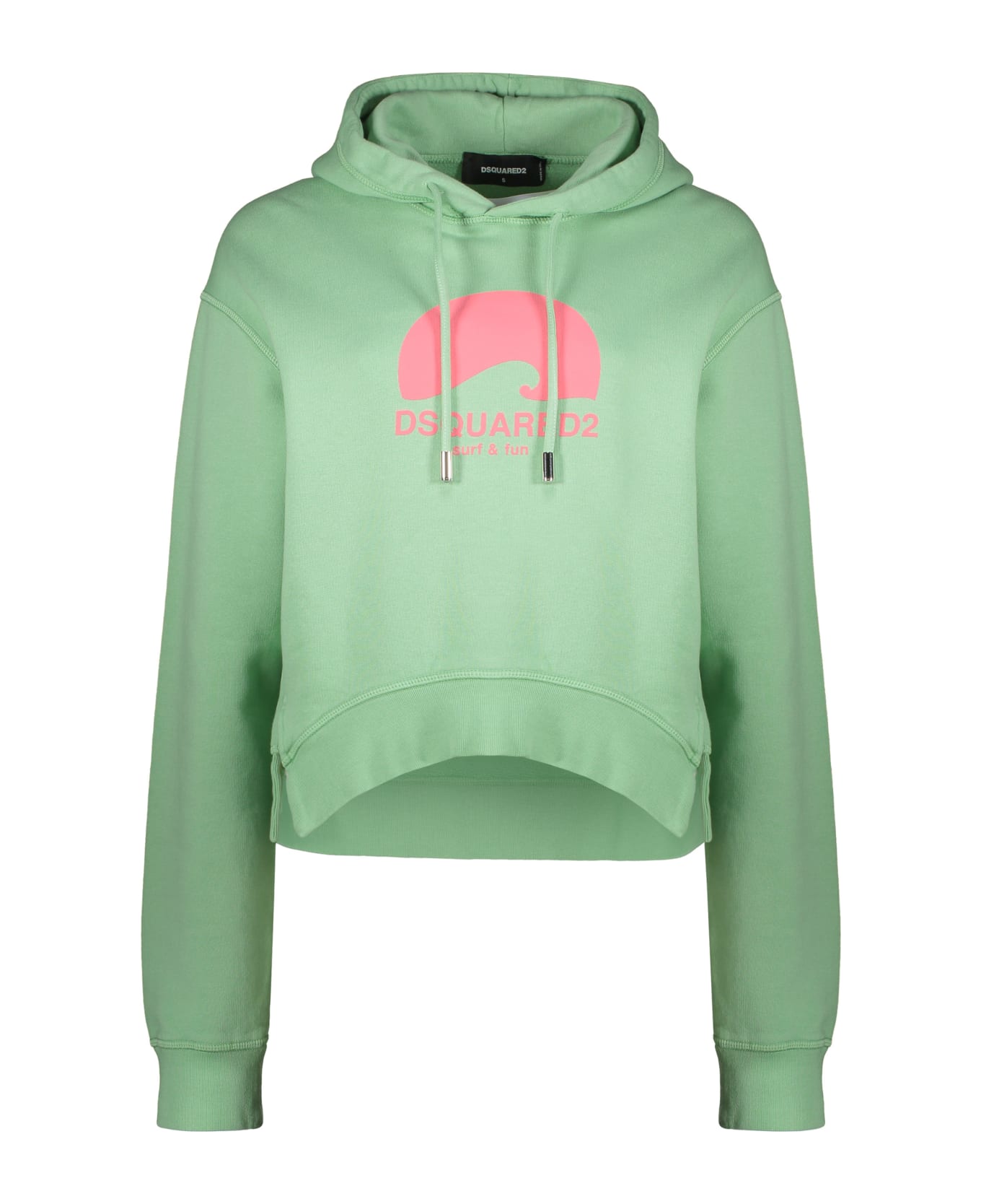 Dsquared2 Cotton Hoodie - green